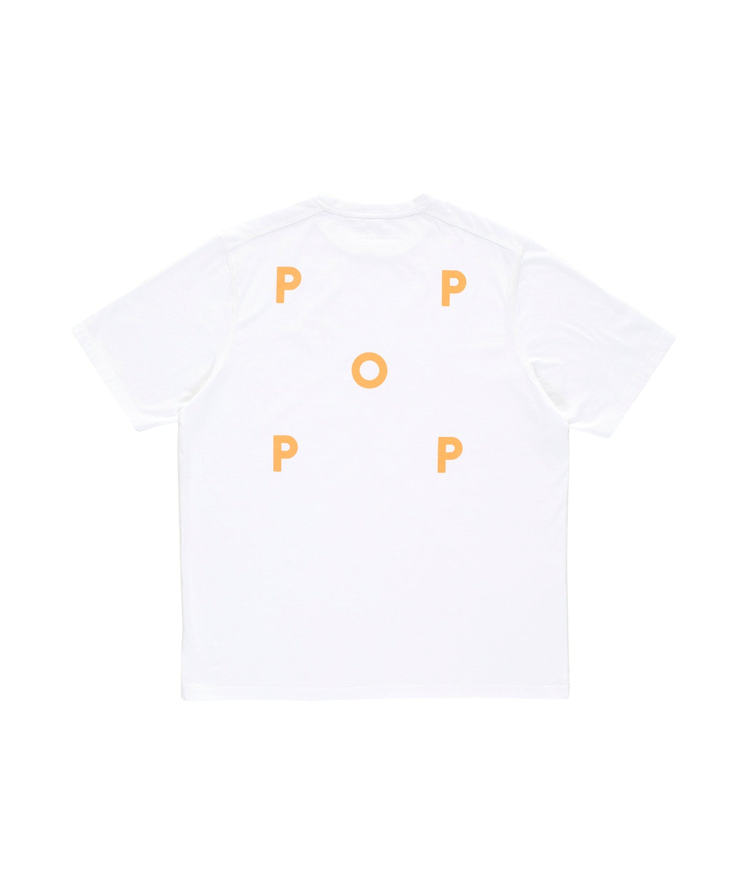 Pop Logo T-Shirt White/Island Poppy