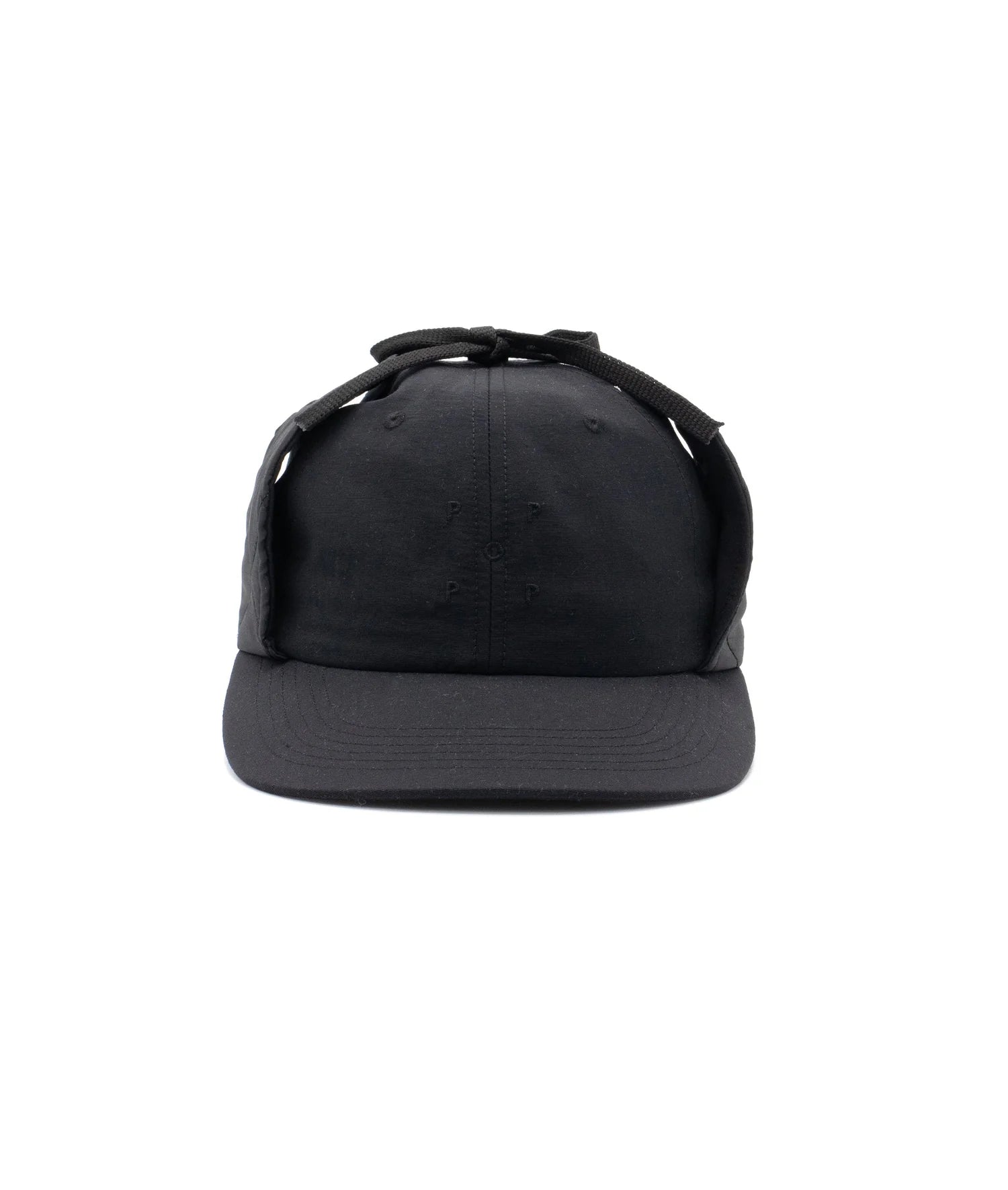 Pop Earflap Hat Black