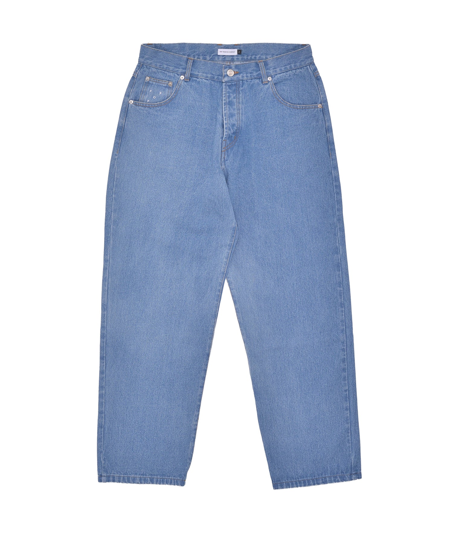 Pop Crest Denim Drs Pants Stonewash