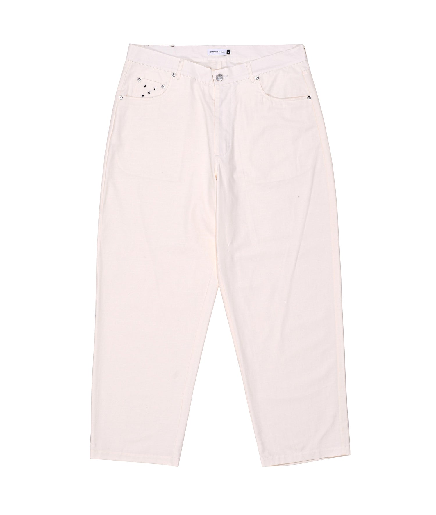 Pop Drs Linen Pants Off White