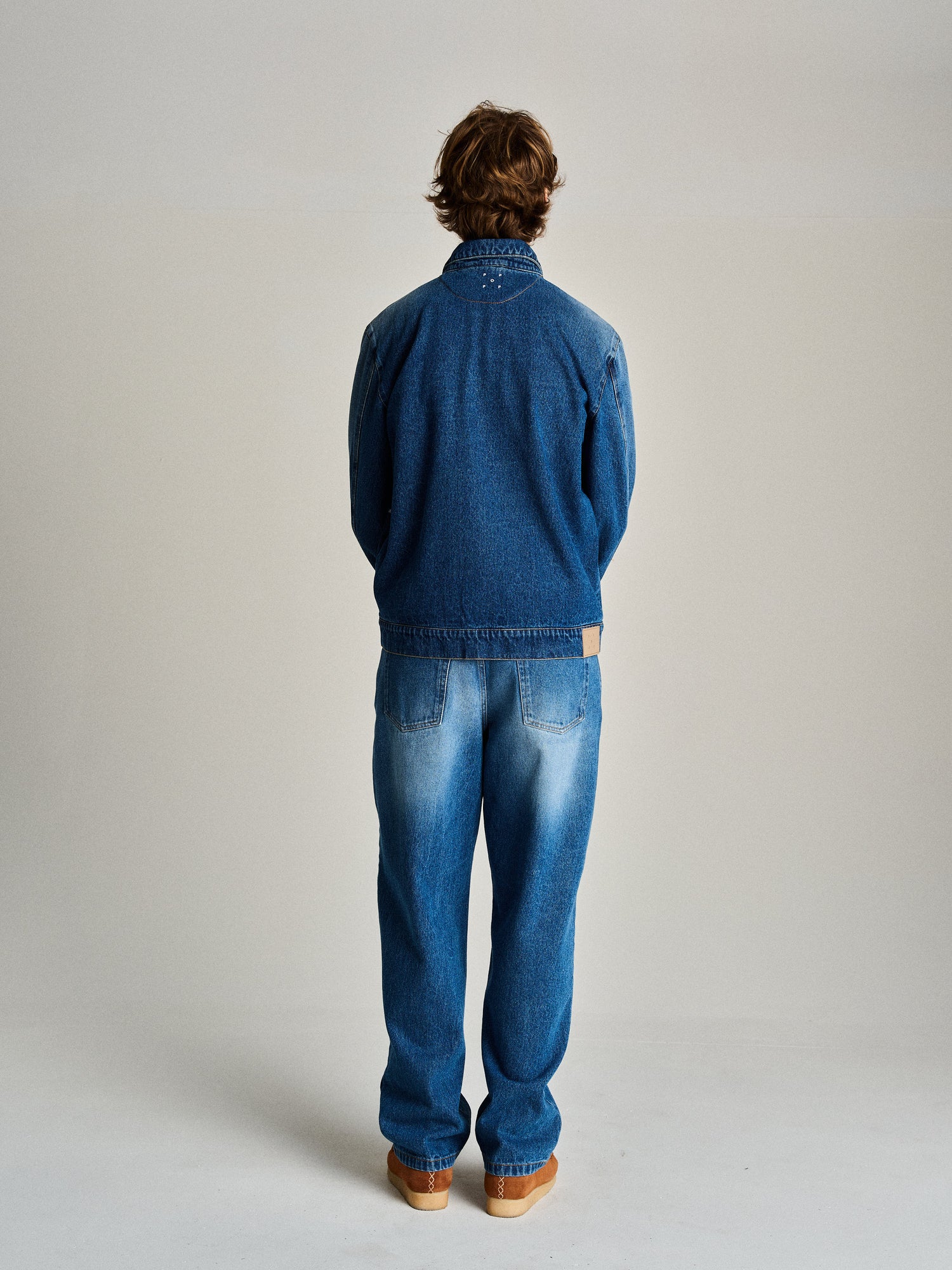 Pop DRS Denim Seam Pants Washed Denim
