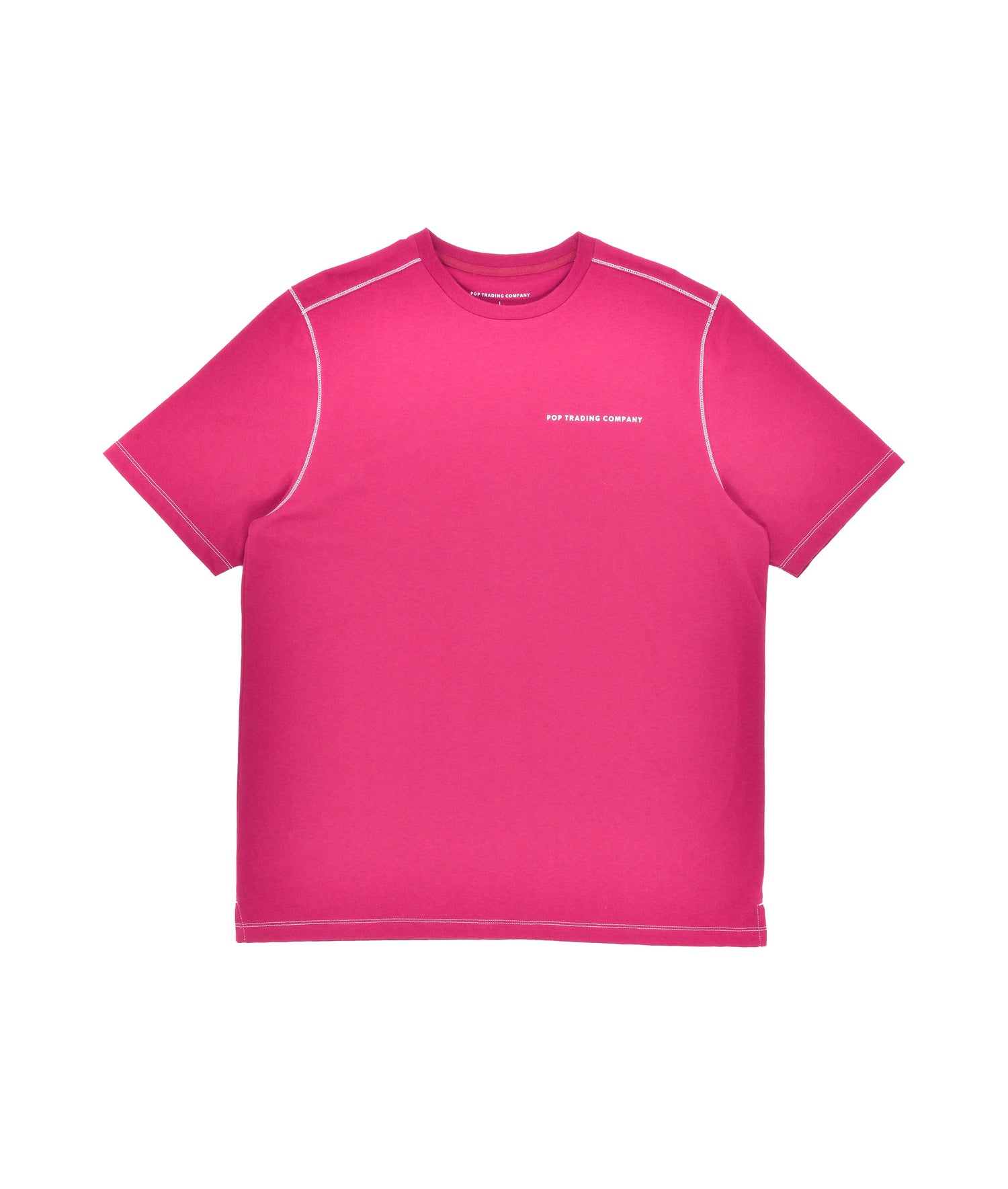 Pop Logo T-Shirt Raspberry