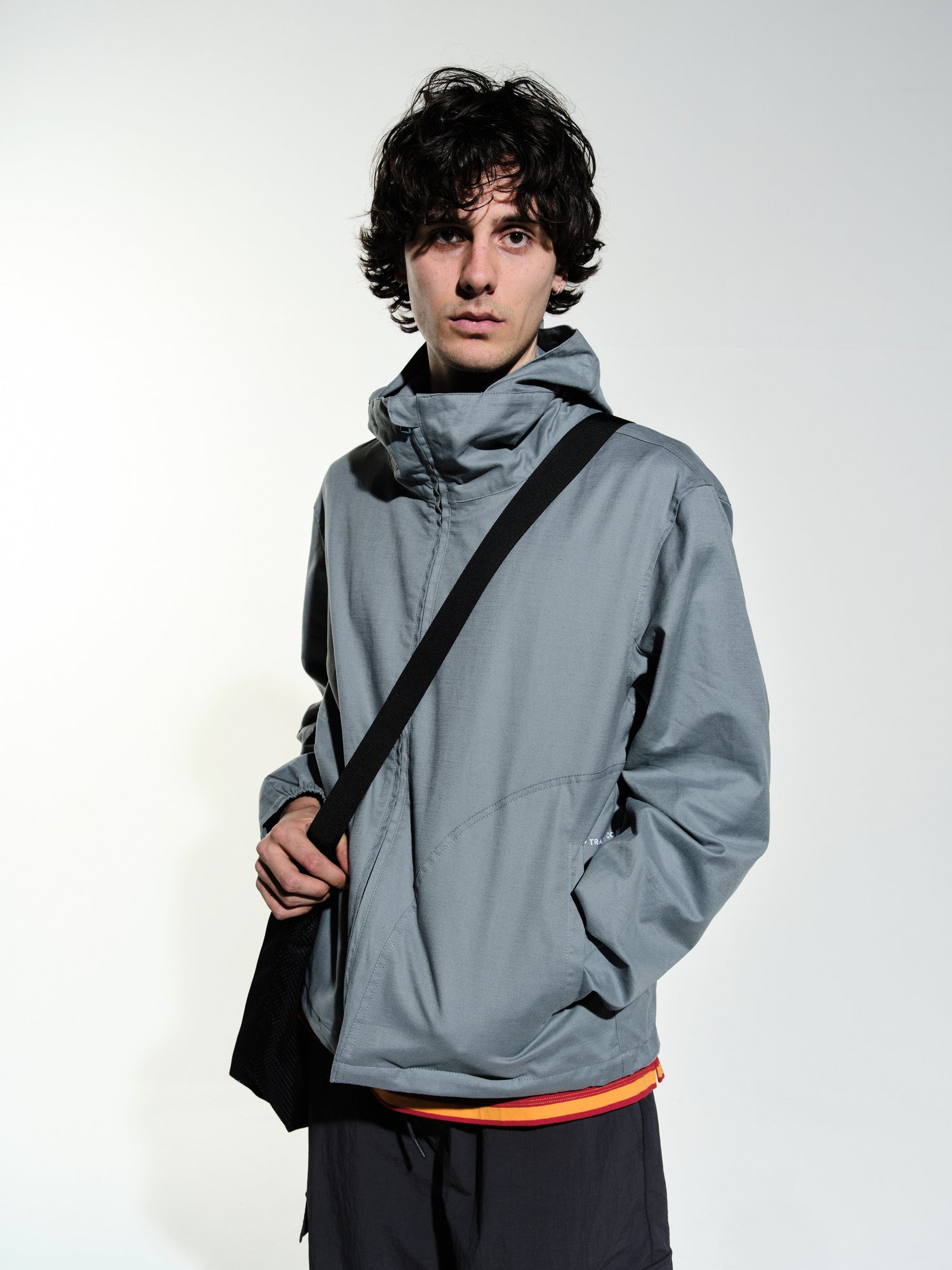Pop Hooded Simple Jacket Stormy Sea