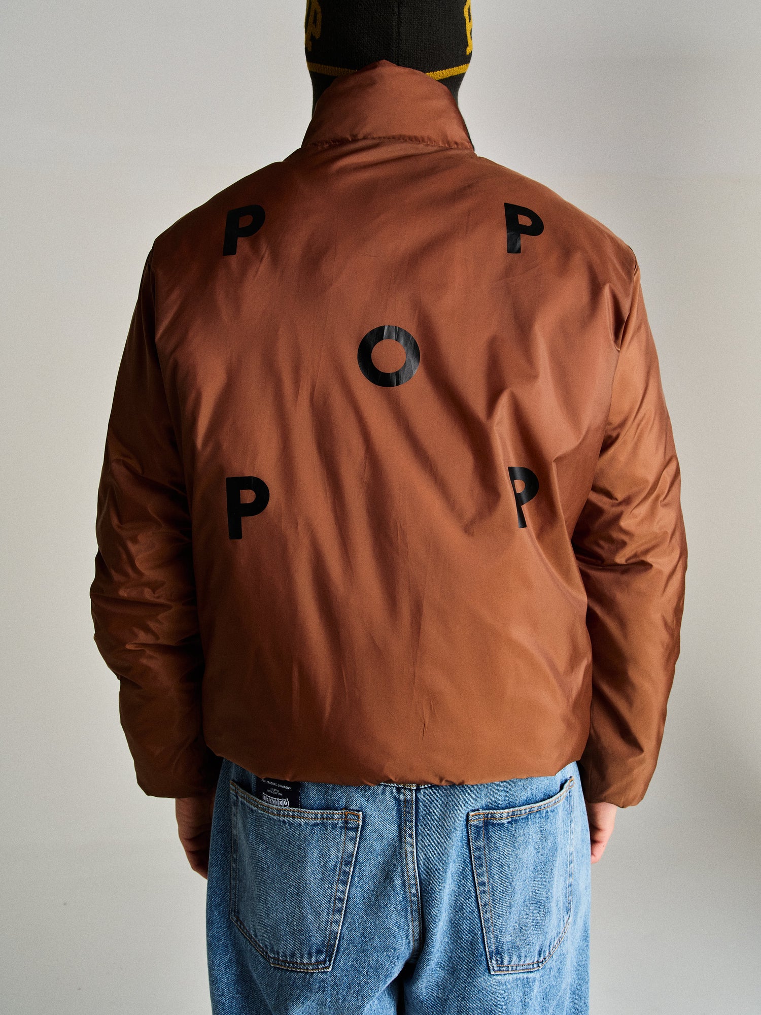 Pop Quilted Reversible Jacket Four Leaf Clover/Bison