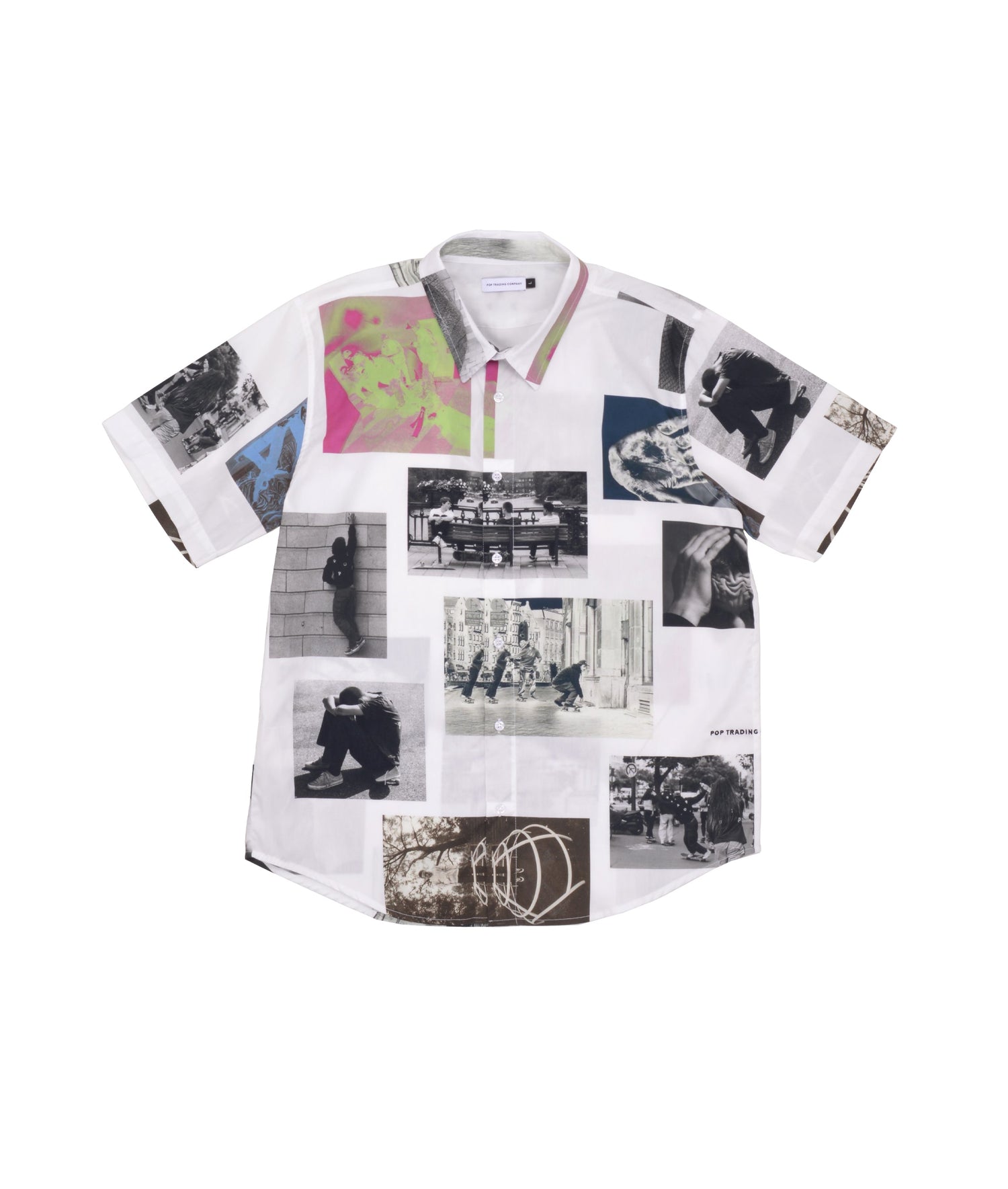 Pop Hugo Snelooper BD Shirt White