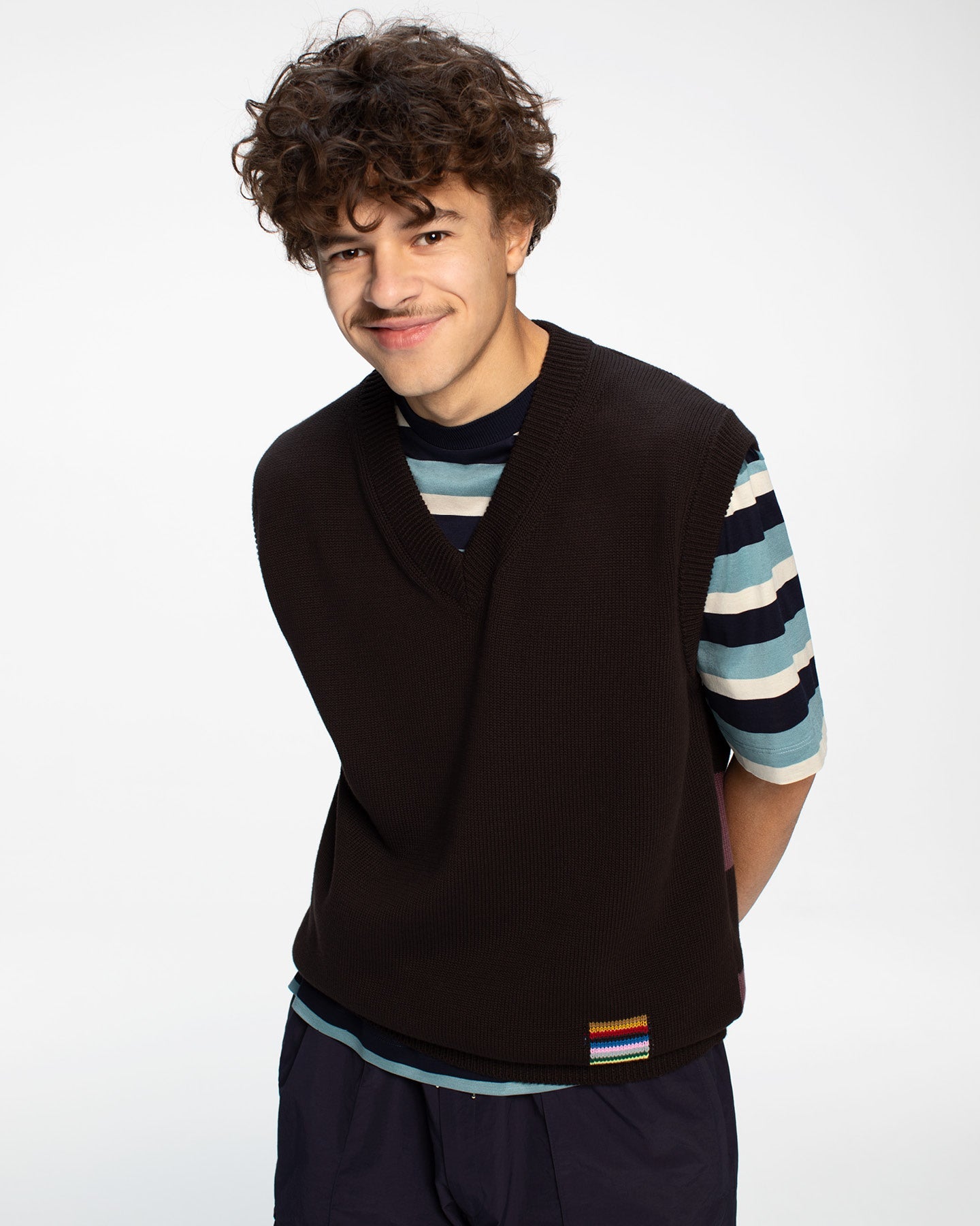 Pop/Paul Smith Knitted Spencer Vest
