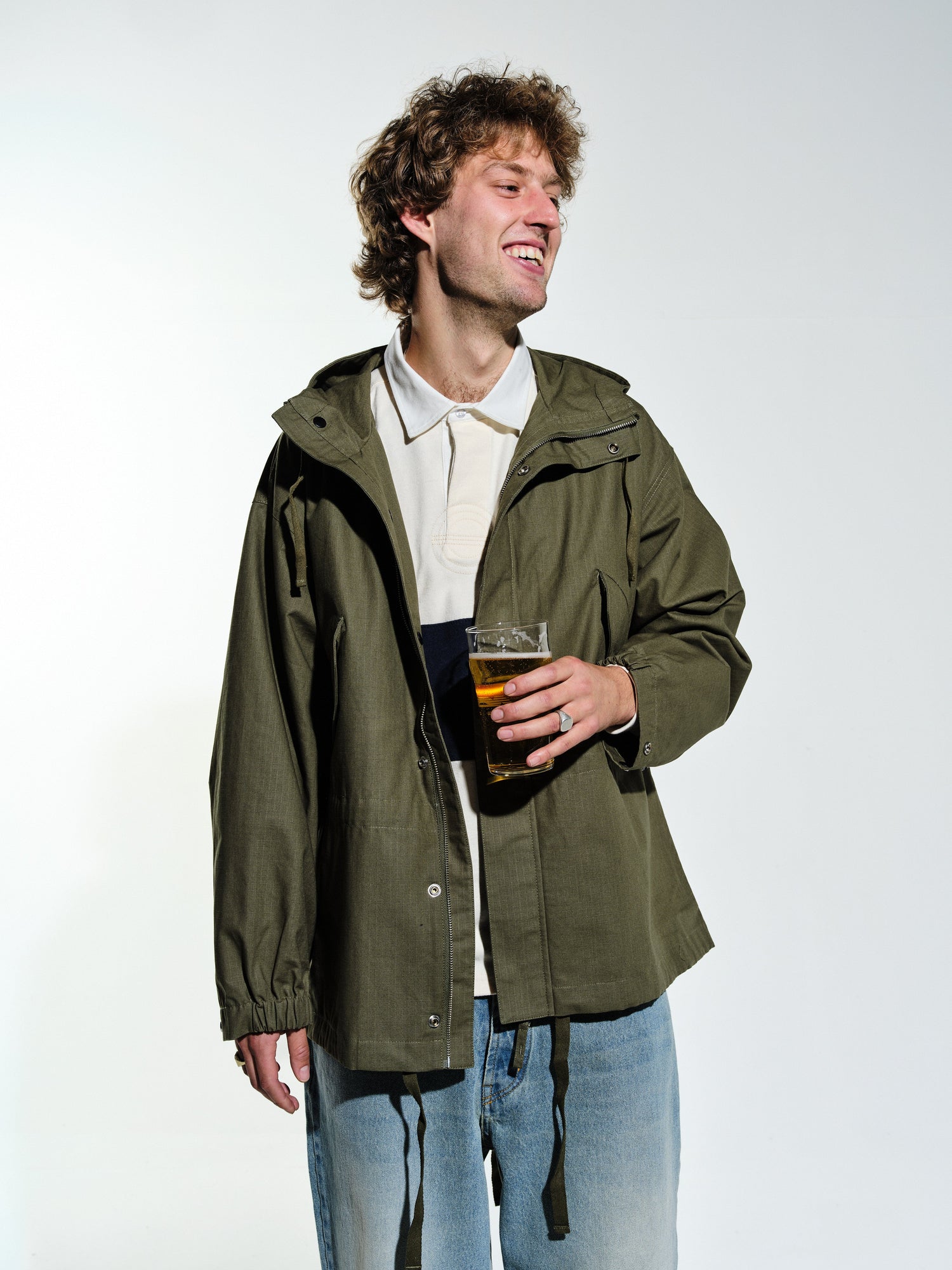 Pop Fish Tale Jacket Four Leaf Clover