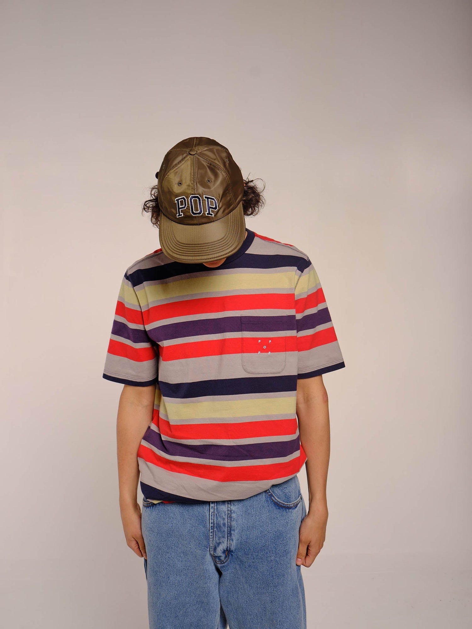 Pop Arch Flexfoam Sixpanel Hat Olive