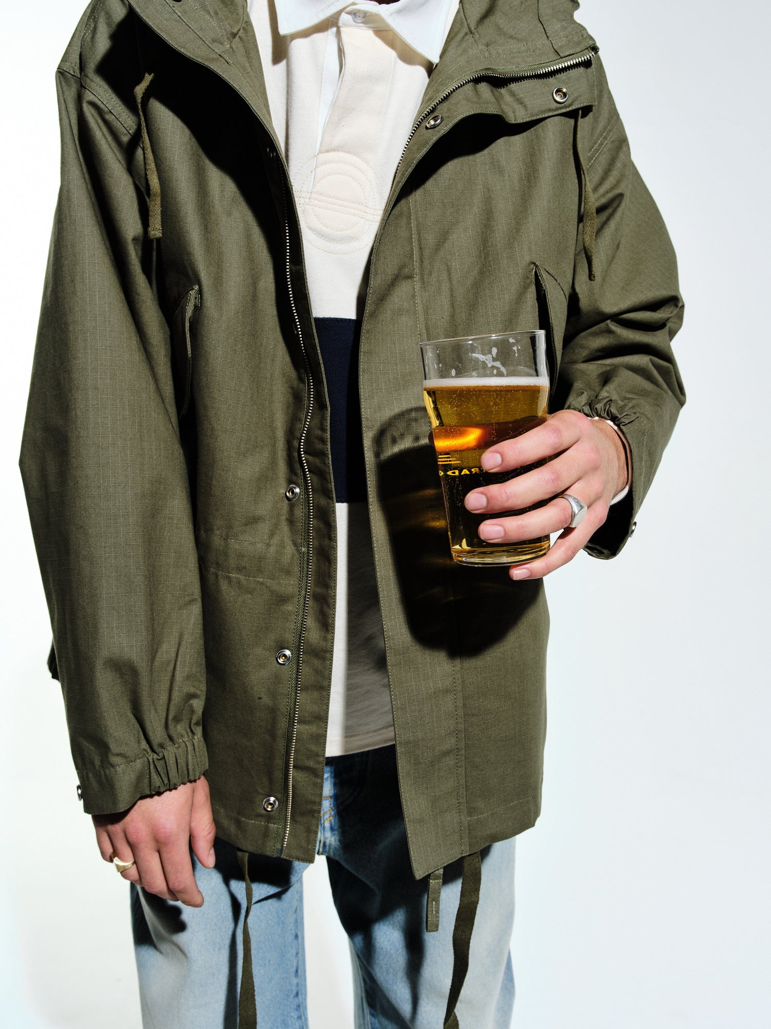 Pop Fish Tale Jacket Four Leaf Clover