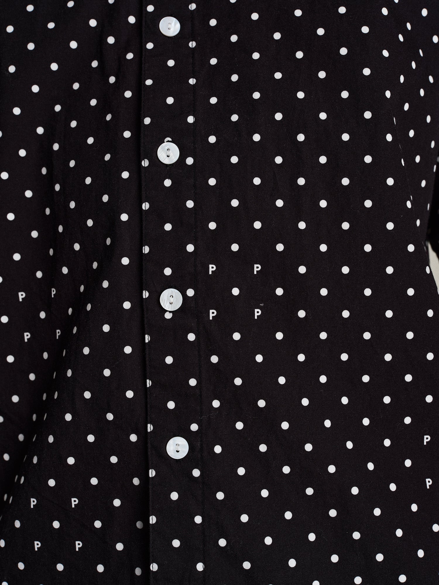 Pop Polkadot Shirt Black/White