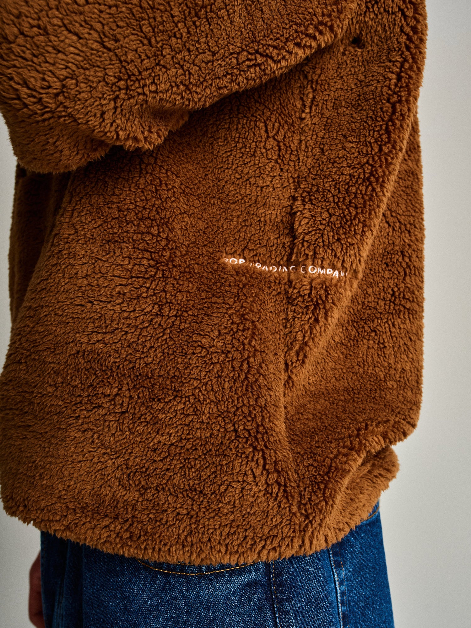 Pop Halfzip Polar Fleece Sweat Bison