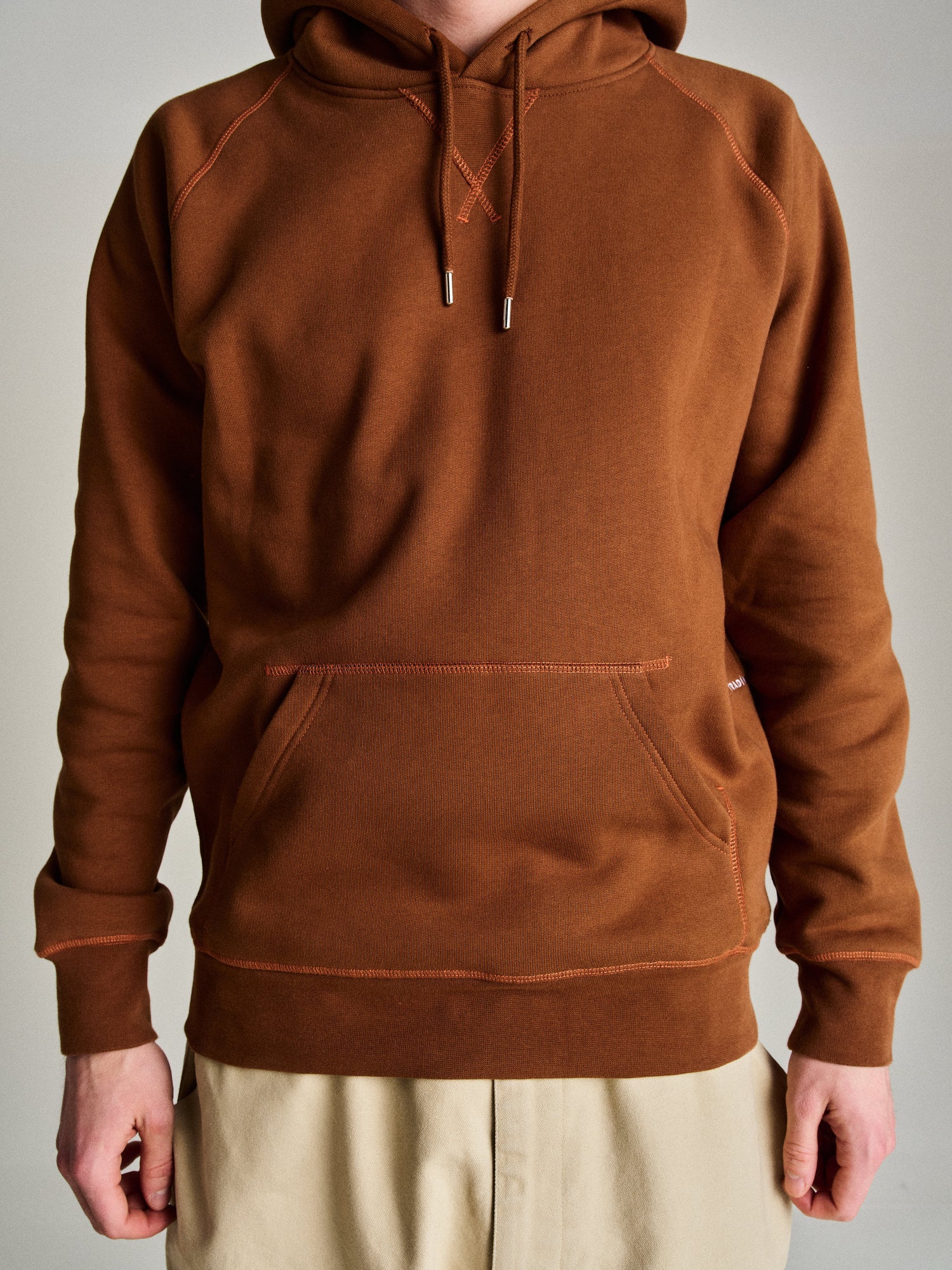 Pop Logo Hooded Sweat Bison
