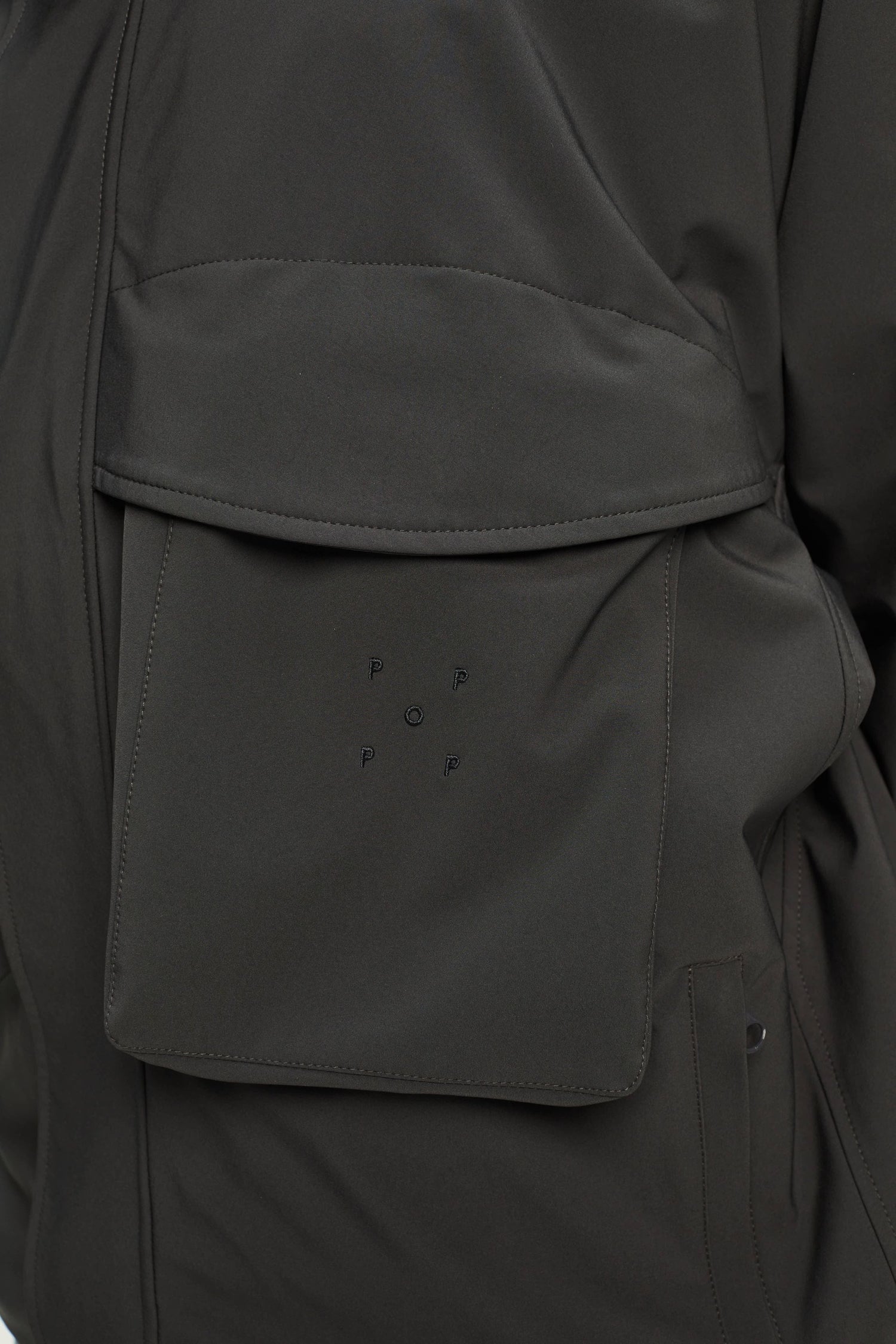Pop Shell Jacket Charcoal