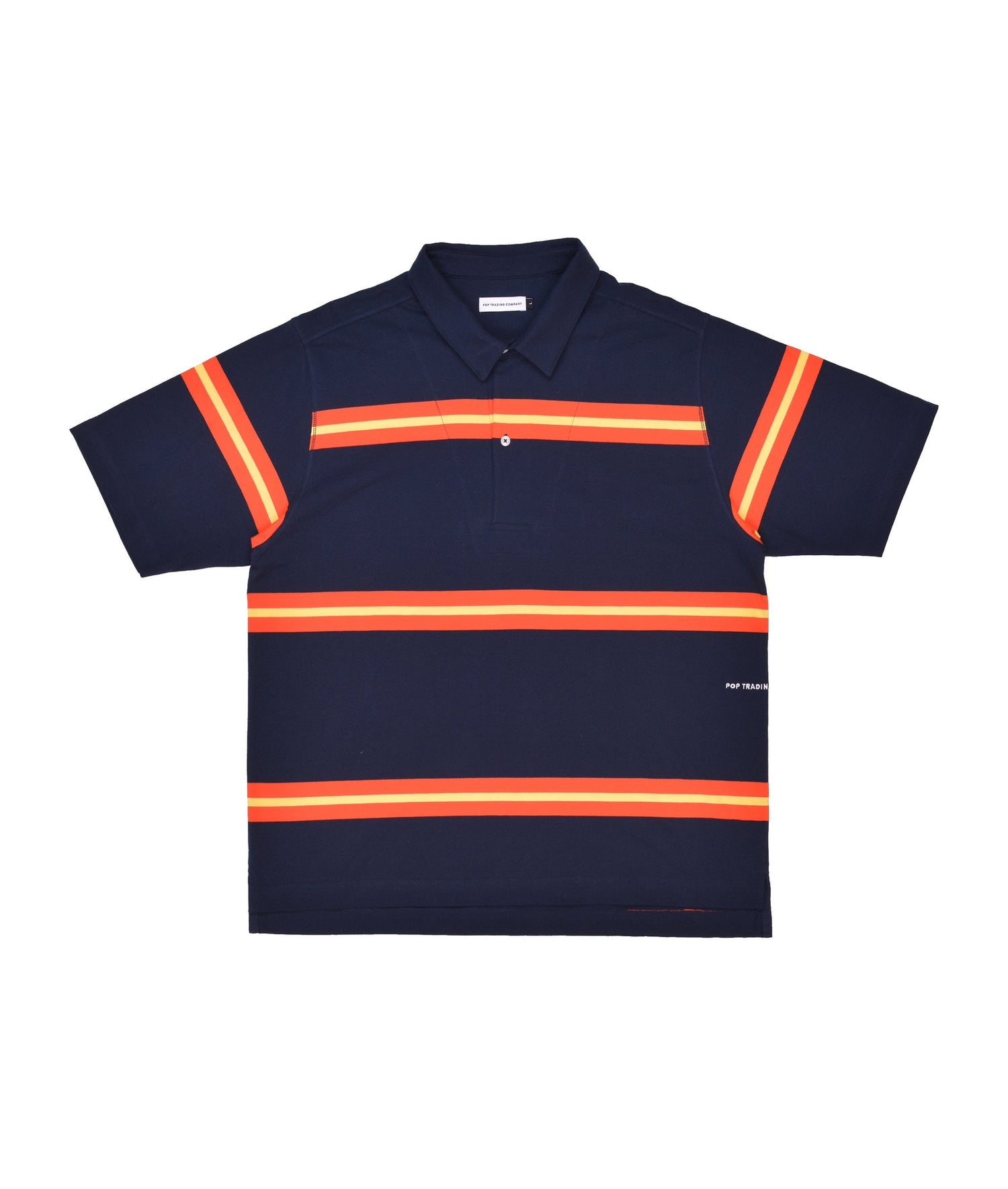 Pop Striped Italo Shirt Poinciana