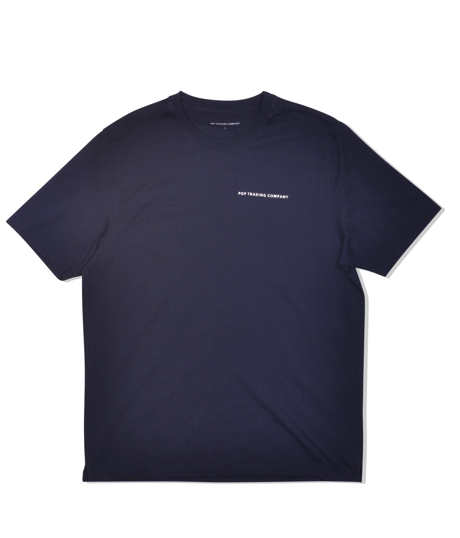 Pop Logo T-Shirt Navy/White