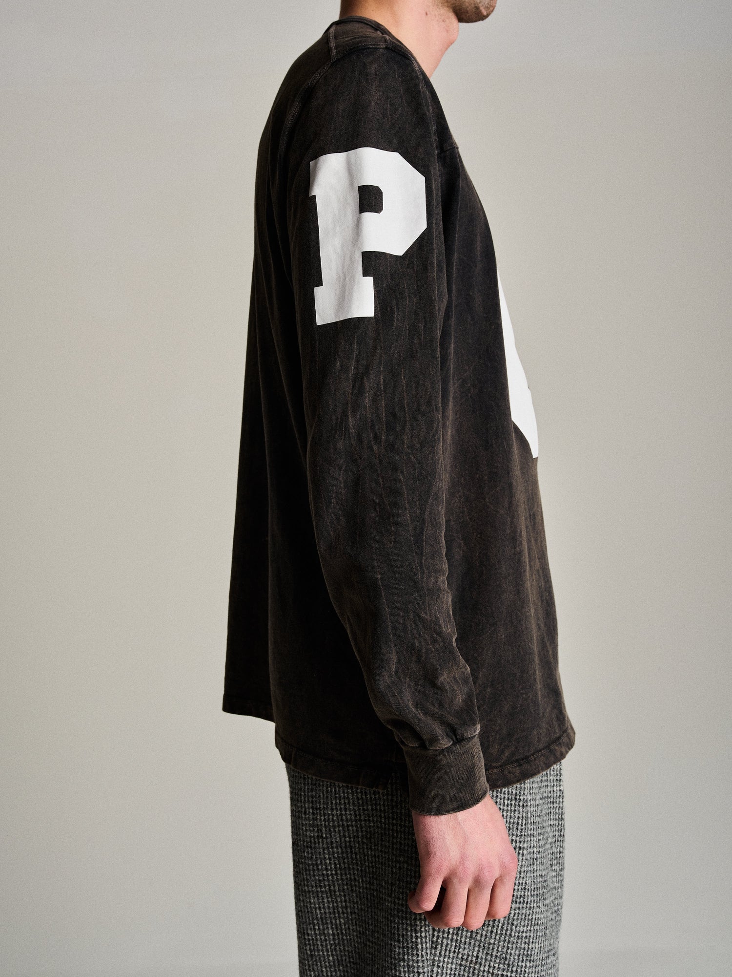 Pop Football Longsleeve T-Shirt Black