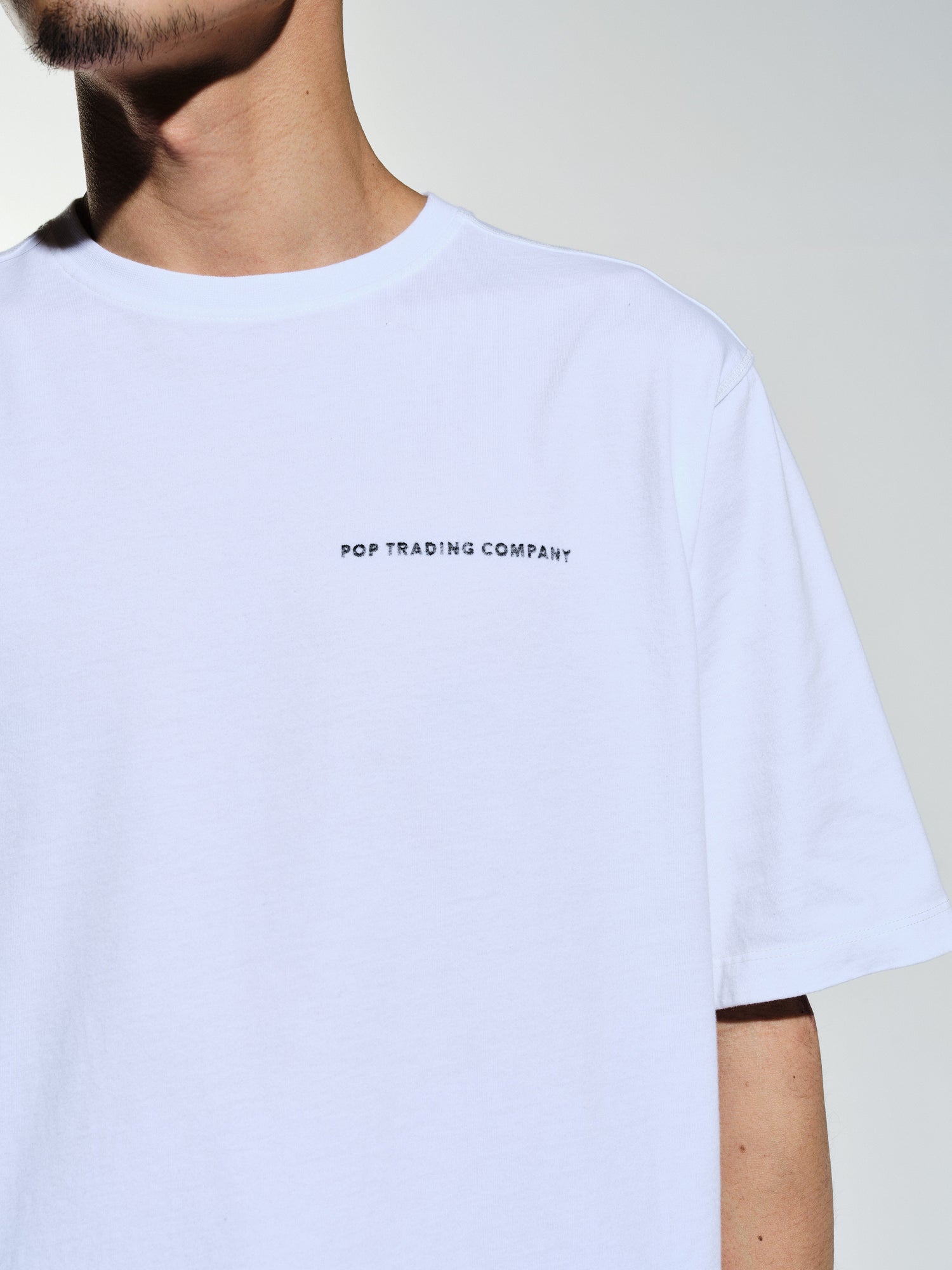 Pop Inside Logo T-Shirt White