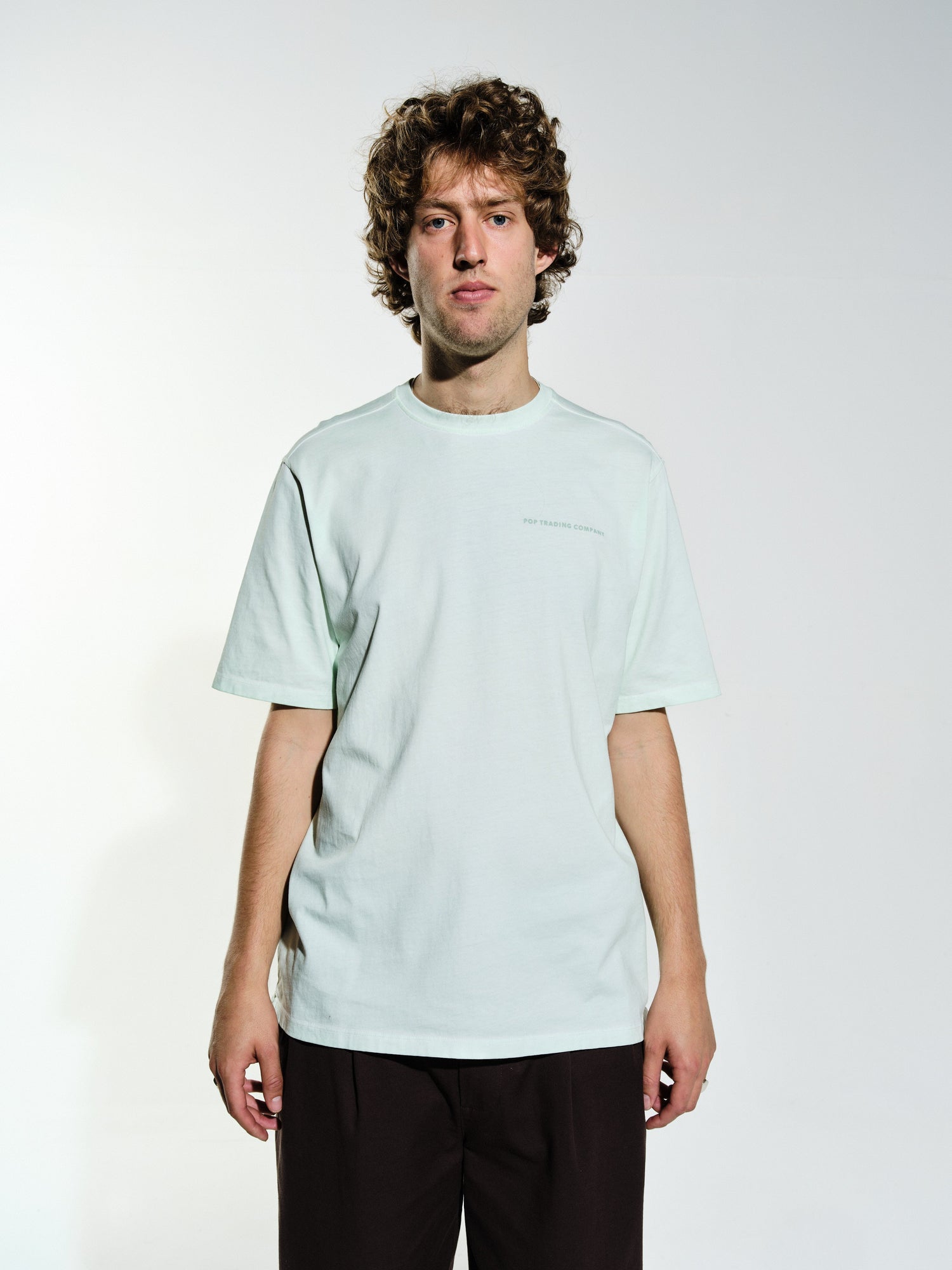 Pop Logo T-Shirt Blue Haze