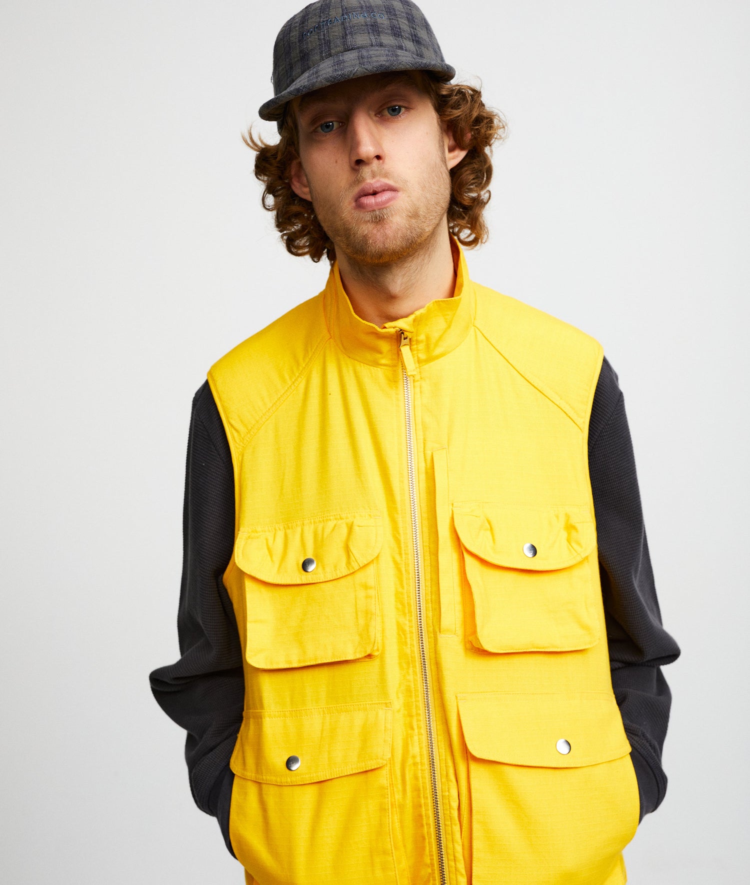 Pop Flexfoam Sixpanel Hat Checked