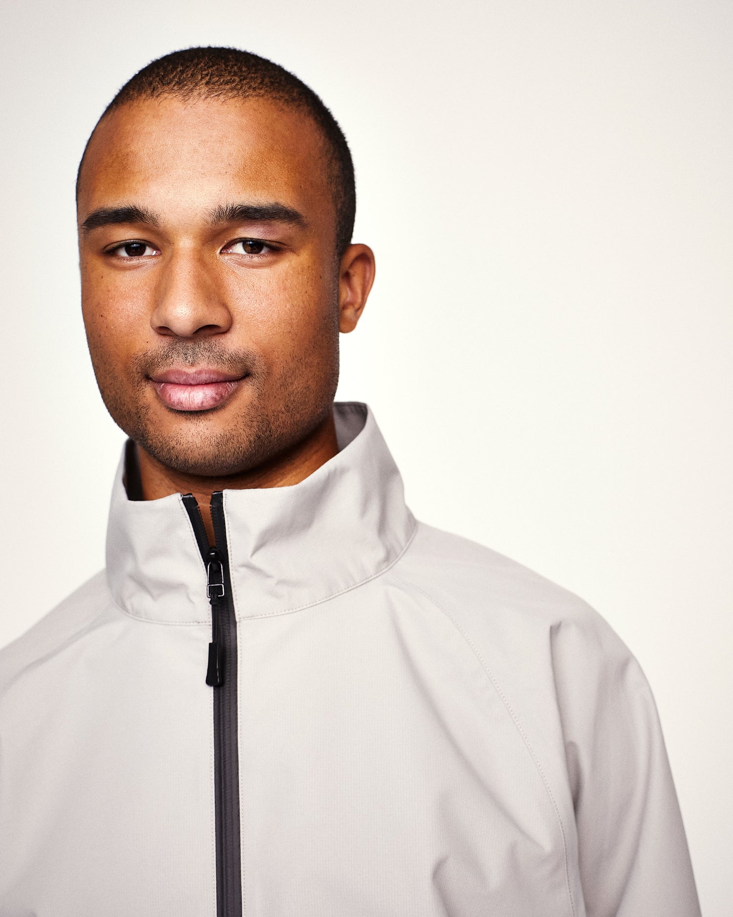 Pop DRS Halfzip Tech Jacket Light Grey