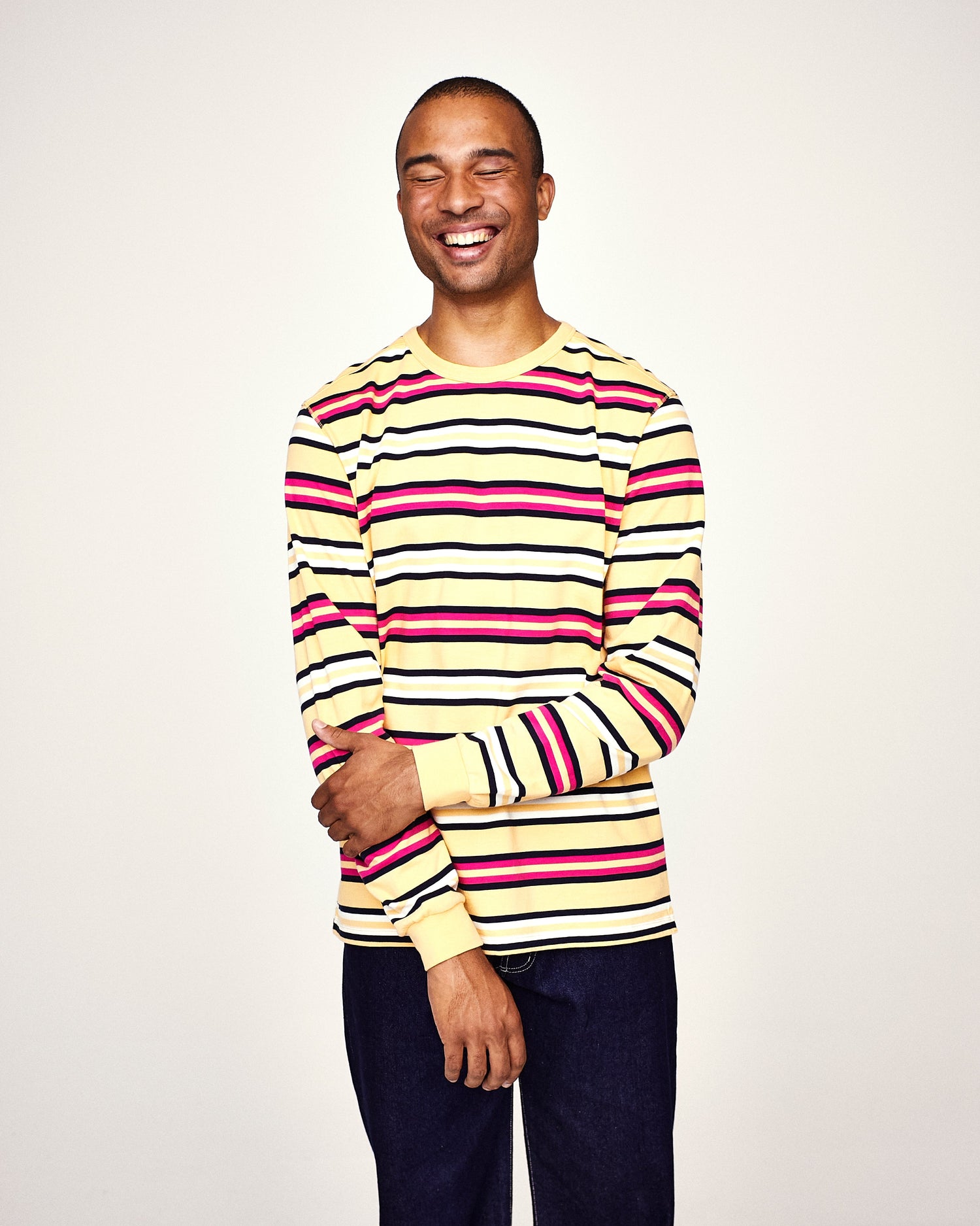 Pop Striped Longsleeve T-Shirt Multicolor
