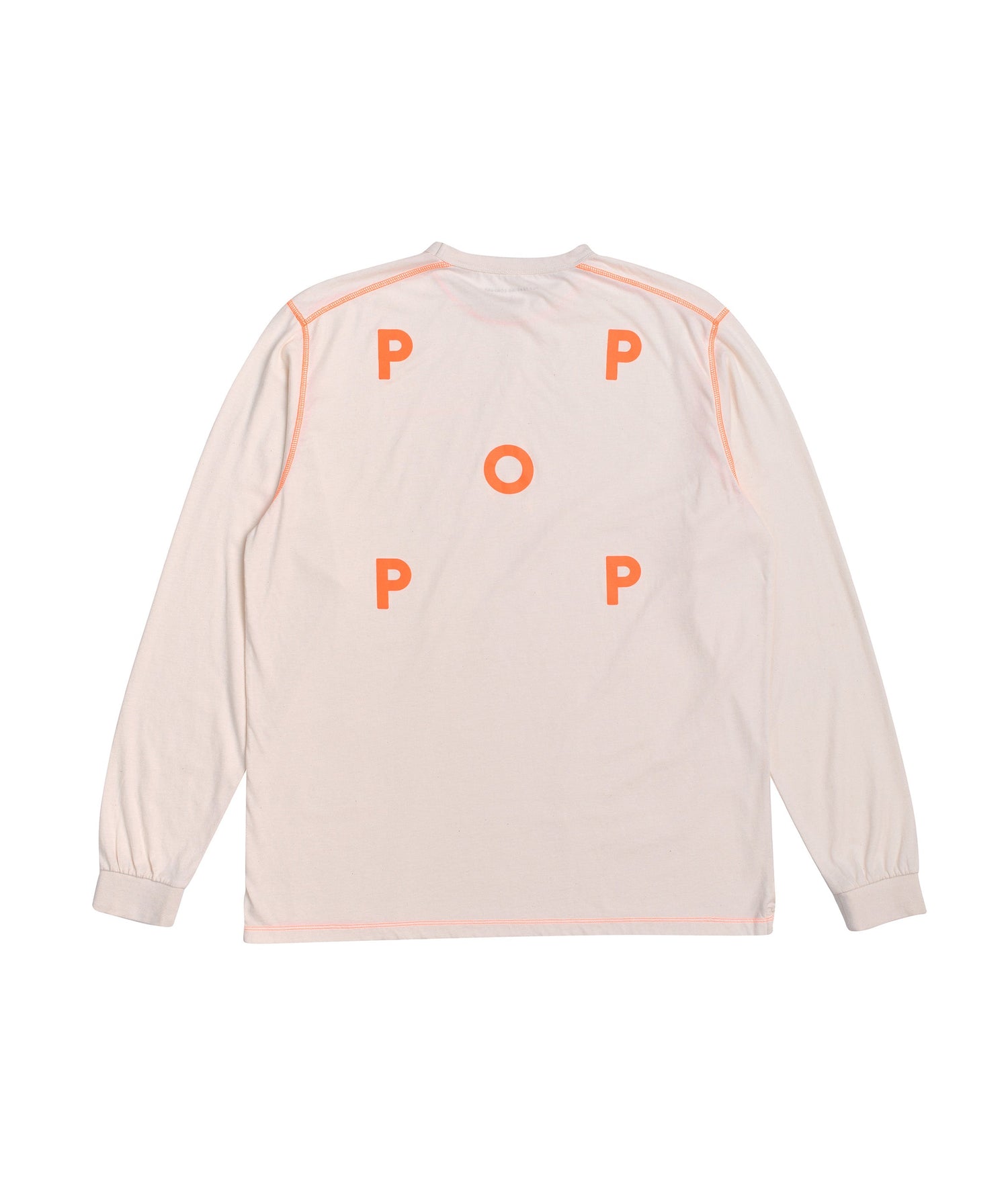 Pop Lex Pott Longsleeve T-Shirt Natural White