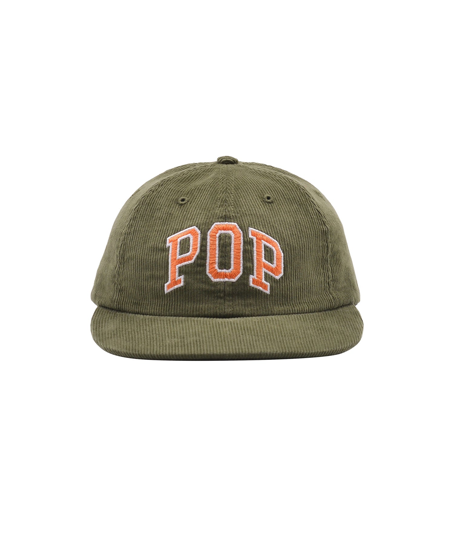 Pop Arch Sixpanel Hat Olivine Minicord
