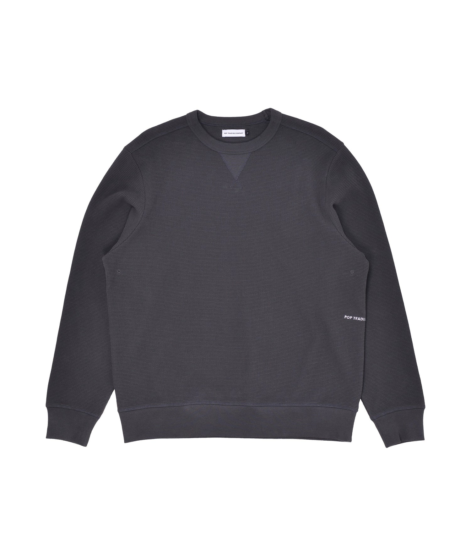 Pop Waffle Crewneck Charcoal
