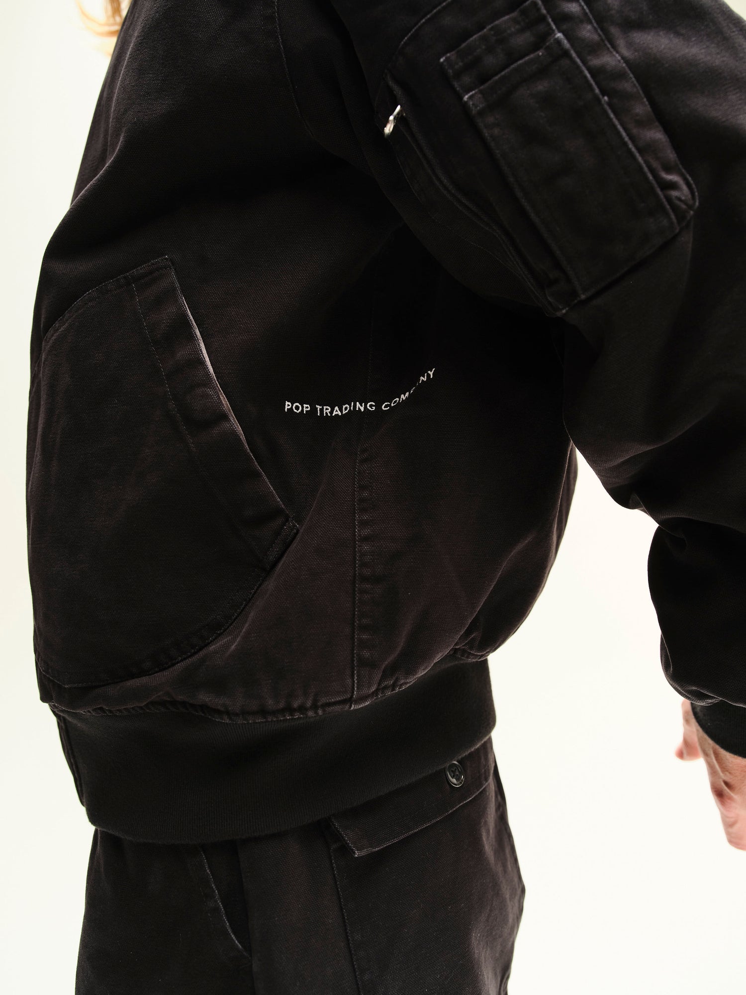 Pop Flight Jacket Black