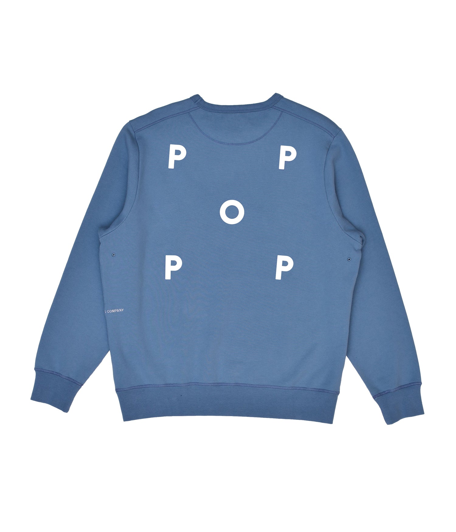 Pop Logo Crewneck Sweat Blue Shadow