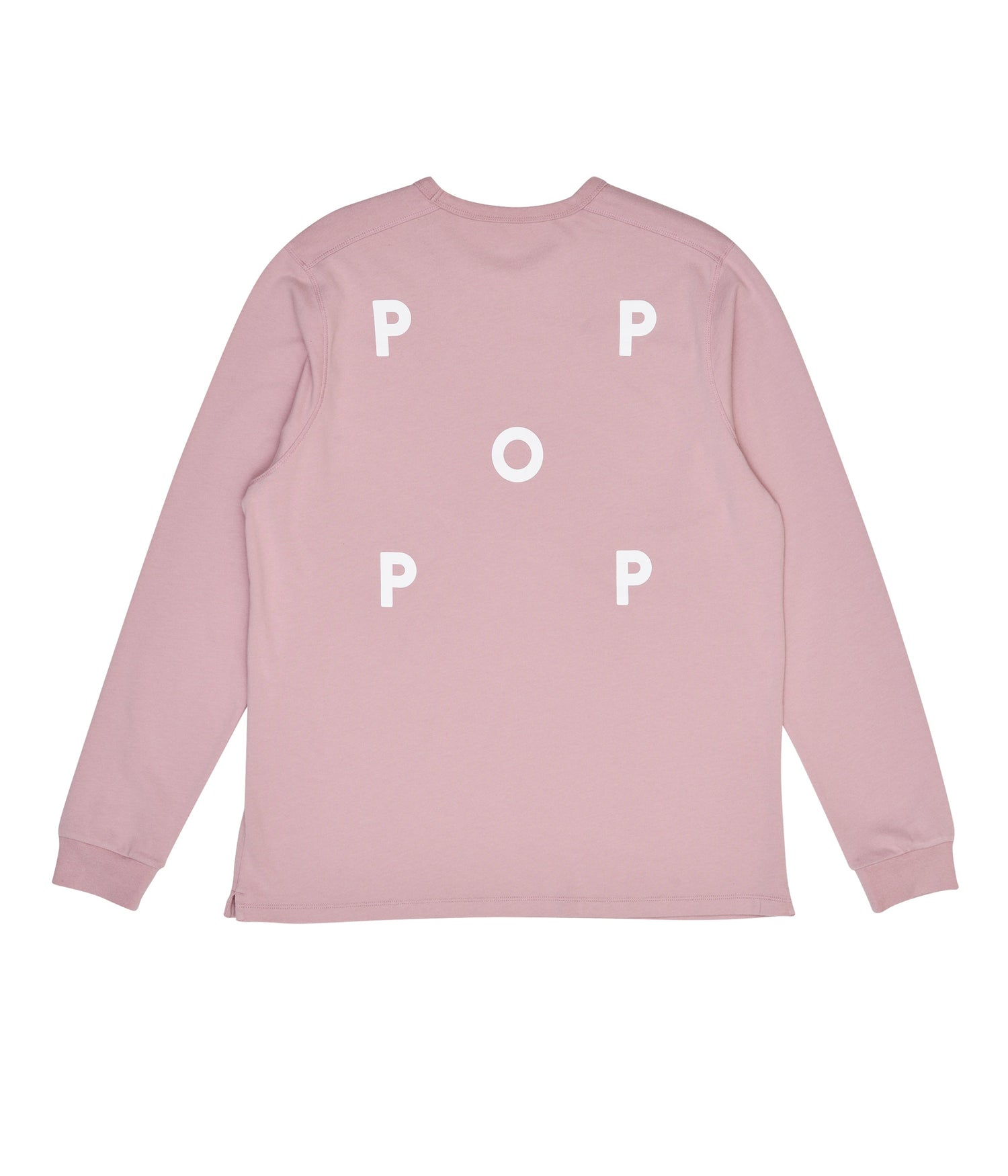Pop Logo Longsleeve Zephyr/White