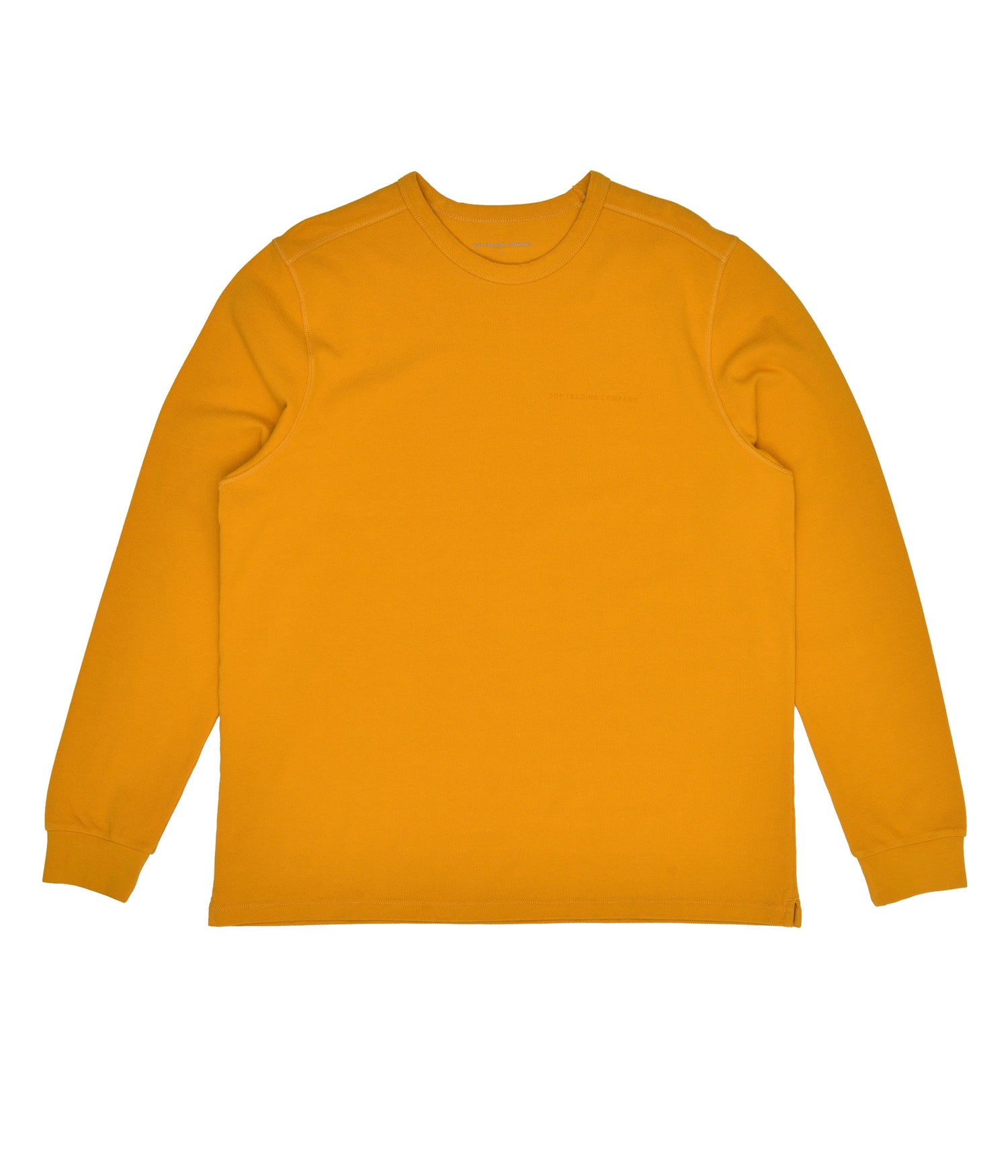 Pop Logo Pique Longsleeve Spruce Yellow