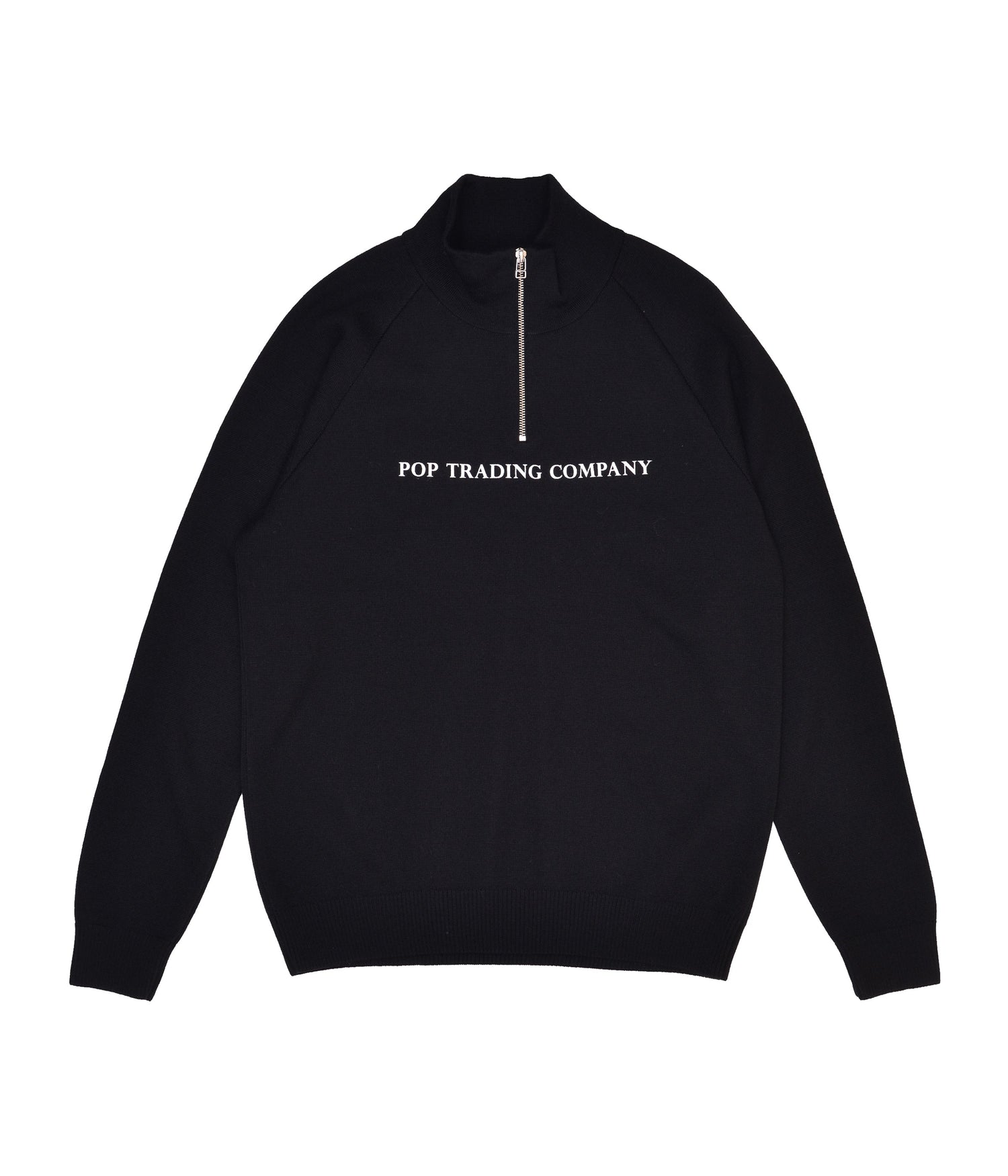 Pop Sportswear Company Halfzip Knit Black