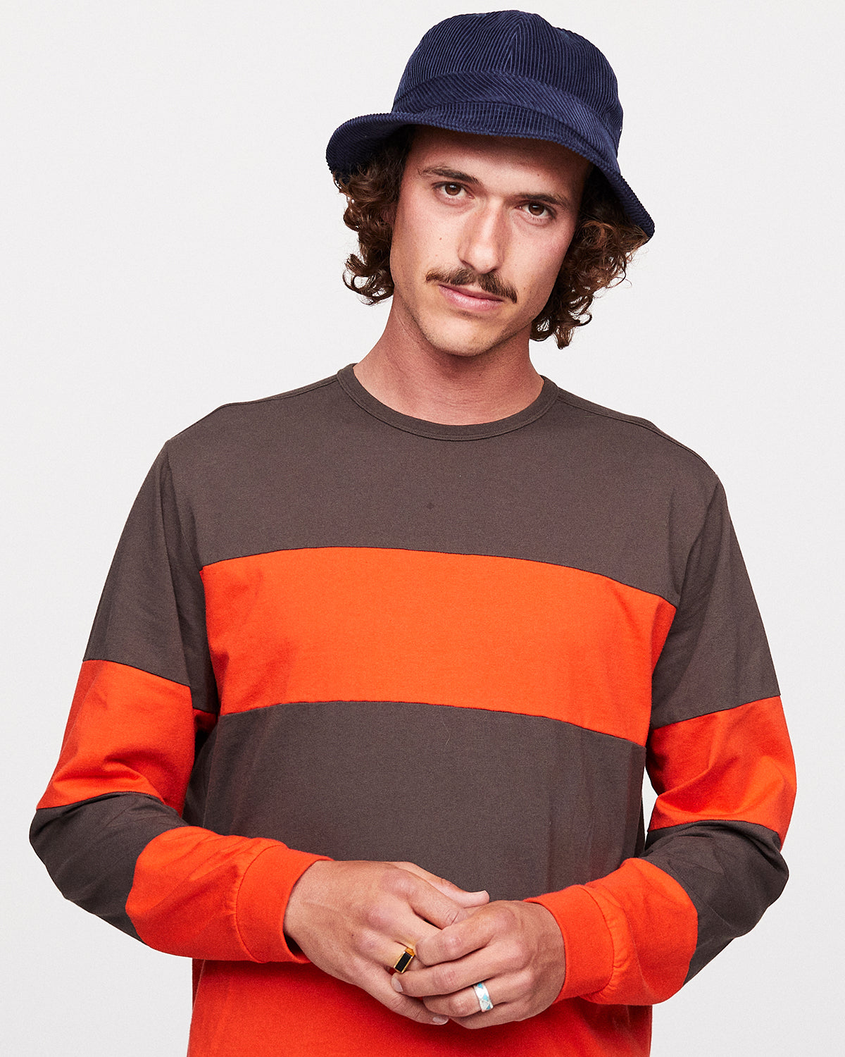Pop Panel Longsleeve T-Shirt Pionciana/Delicioso
