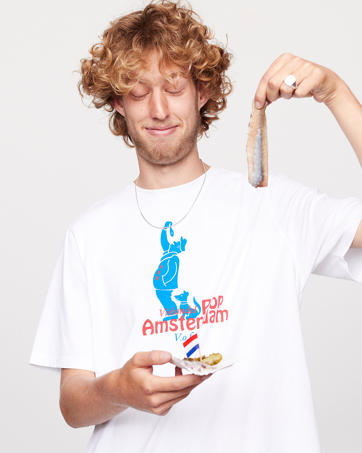 Pop Haring T-Shirt White