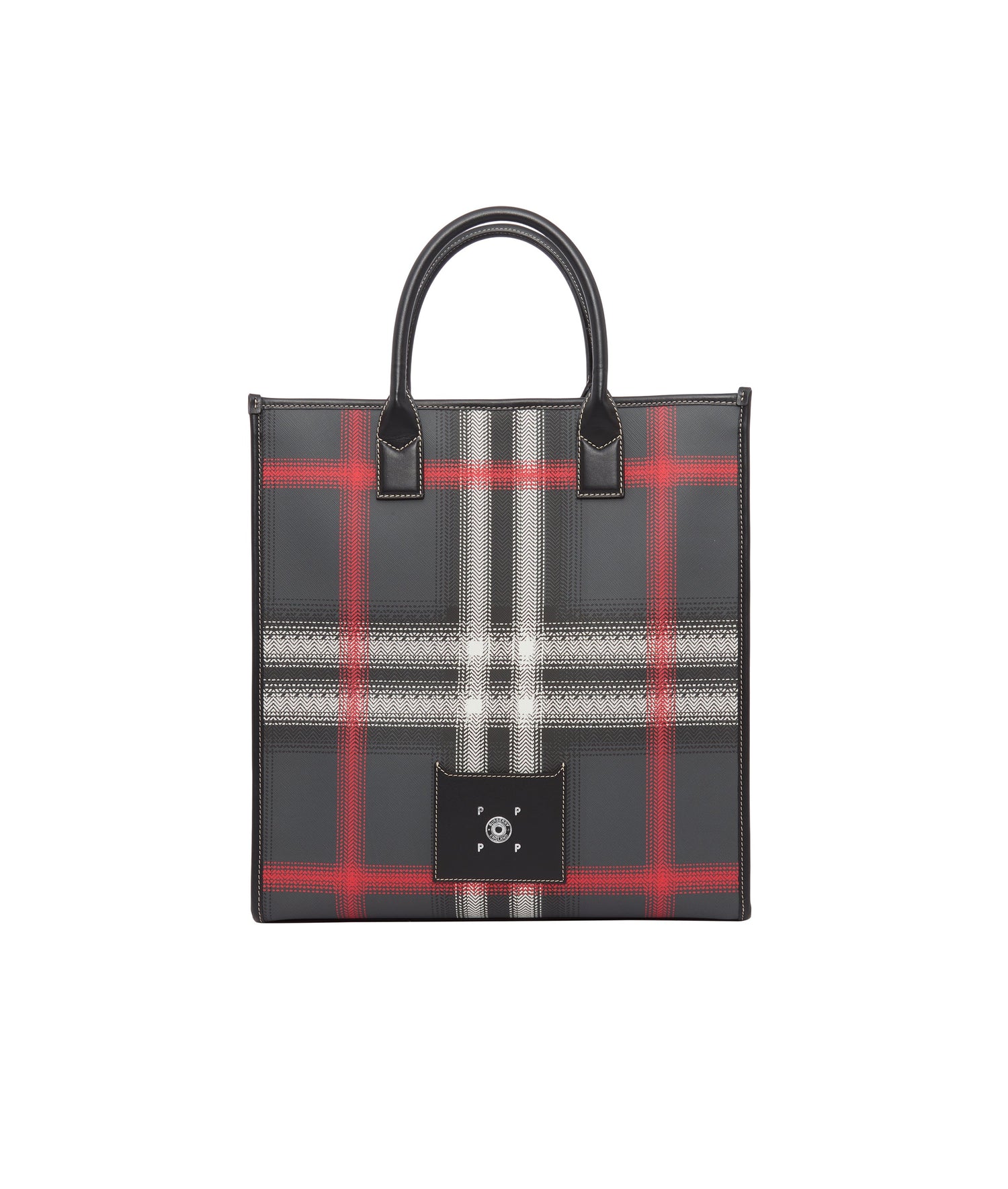 Burberry & Pop Denny Tote Bag Charcoal/Grey