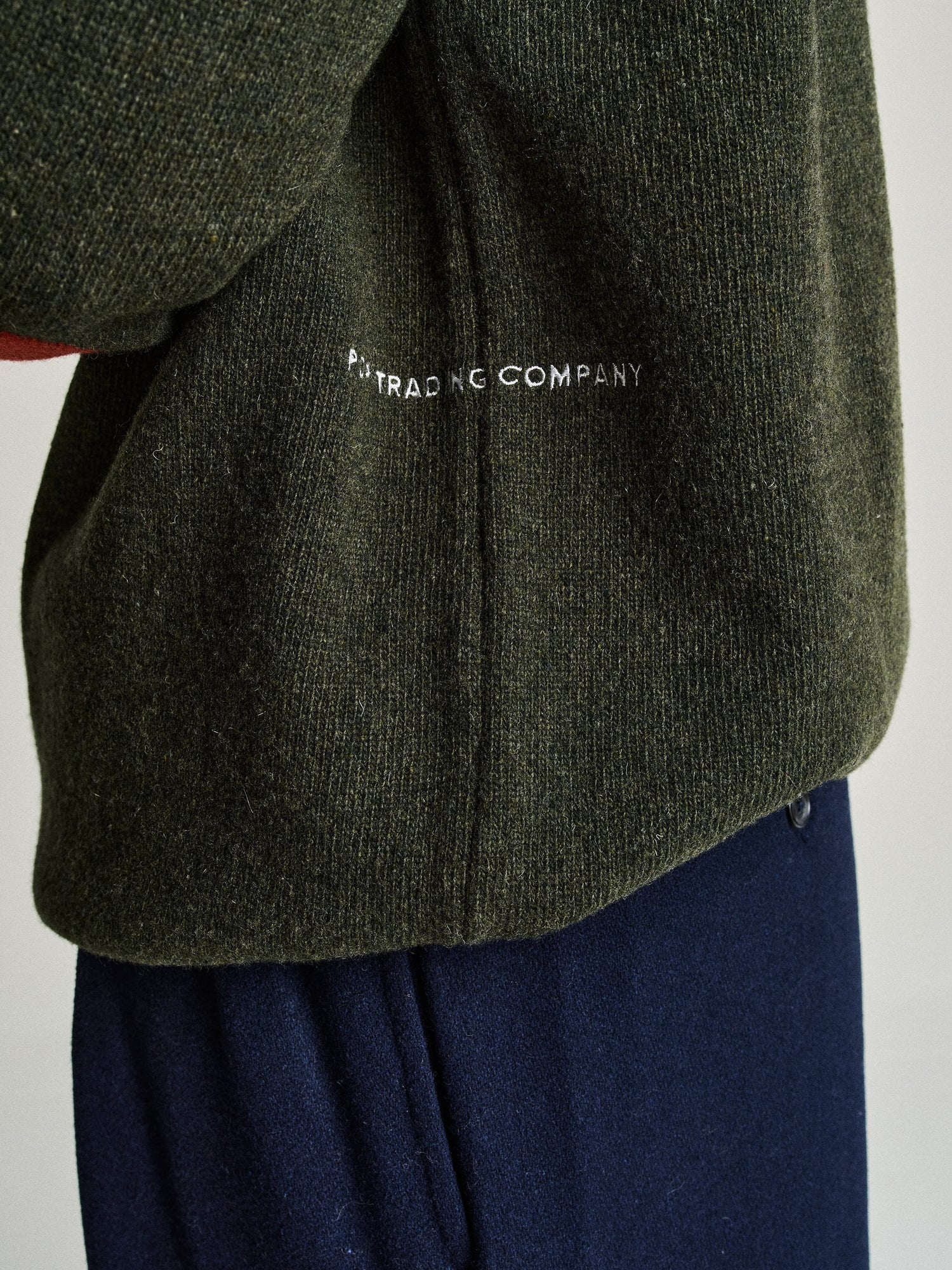 Pop Wool Hewitt Suit Pants Navy