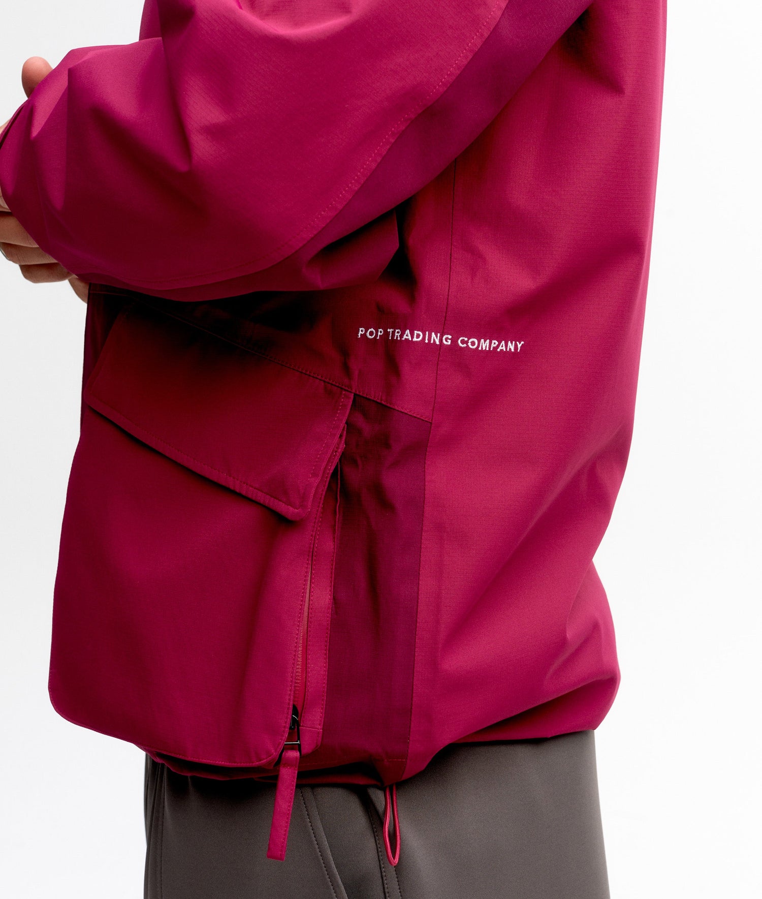 Pop Big Pocket Jacket Raspberry