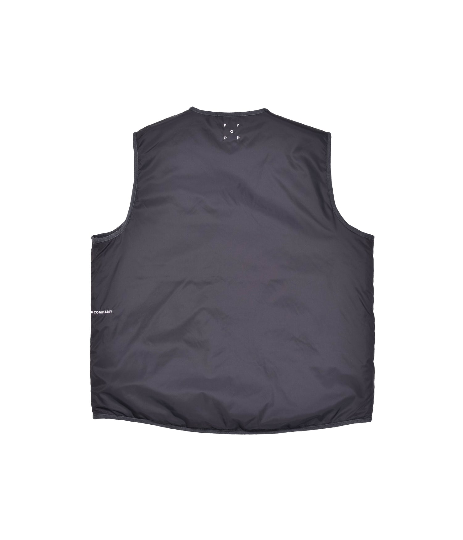 Pop Harold Reversible Vest Anthracite