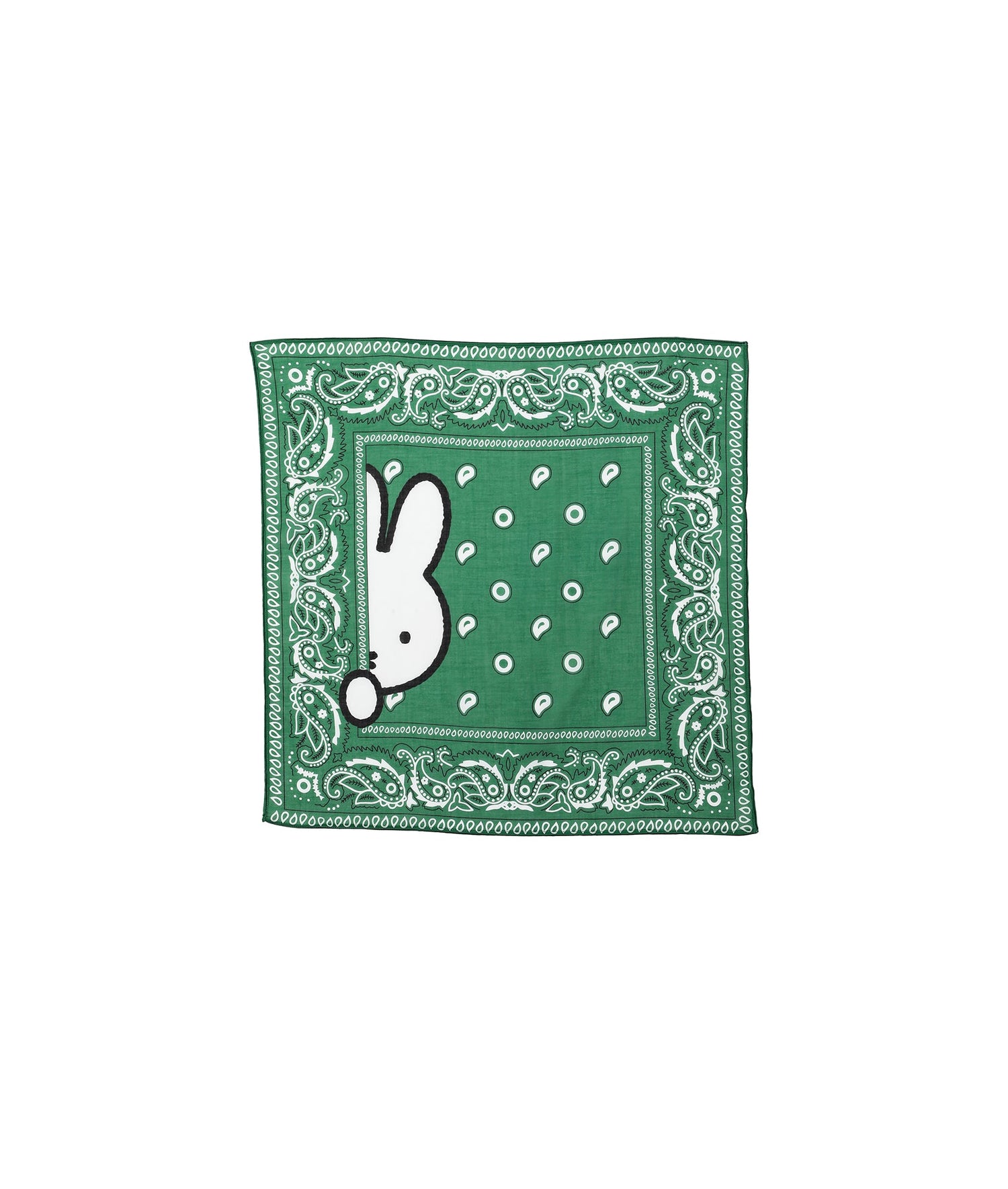 Pop & Miffy Bandana Dark Green