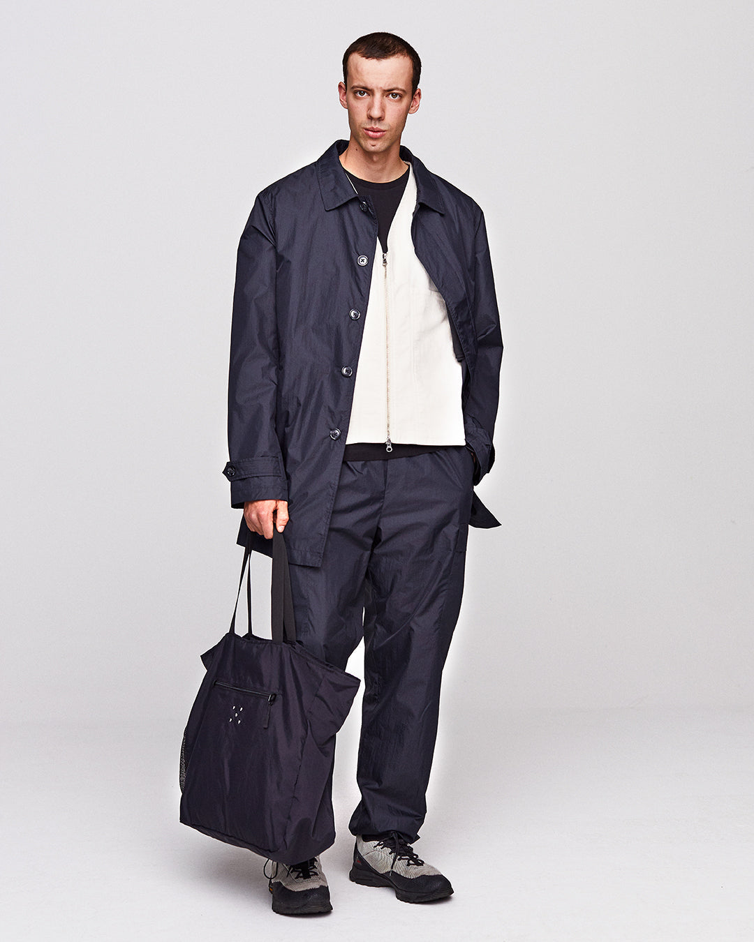 Pop Cargo Trackpants Black Mini Ripstop