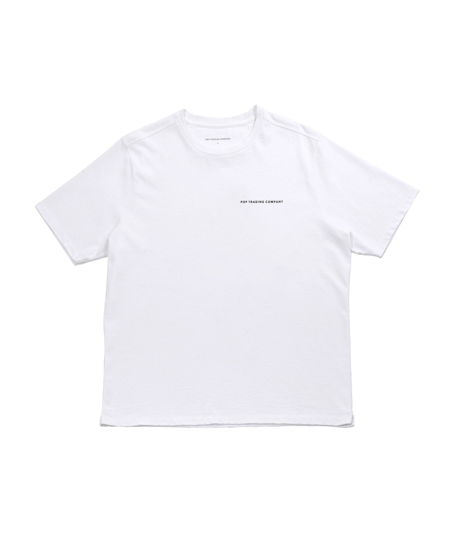 Pop/Order Logo T-Shirt White/Black
