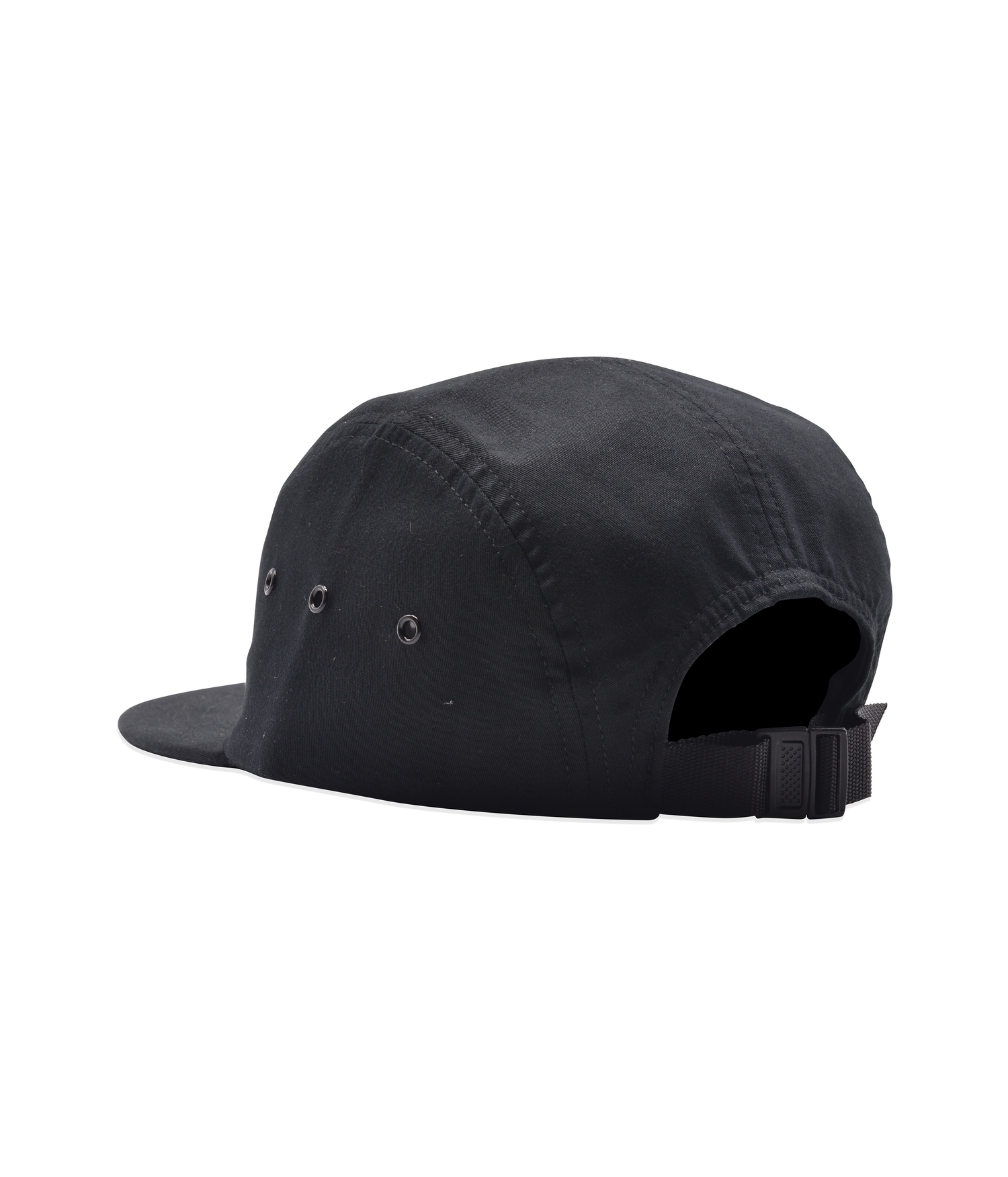 Pop Logo 5 Panel Hat Black