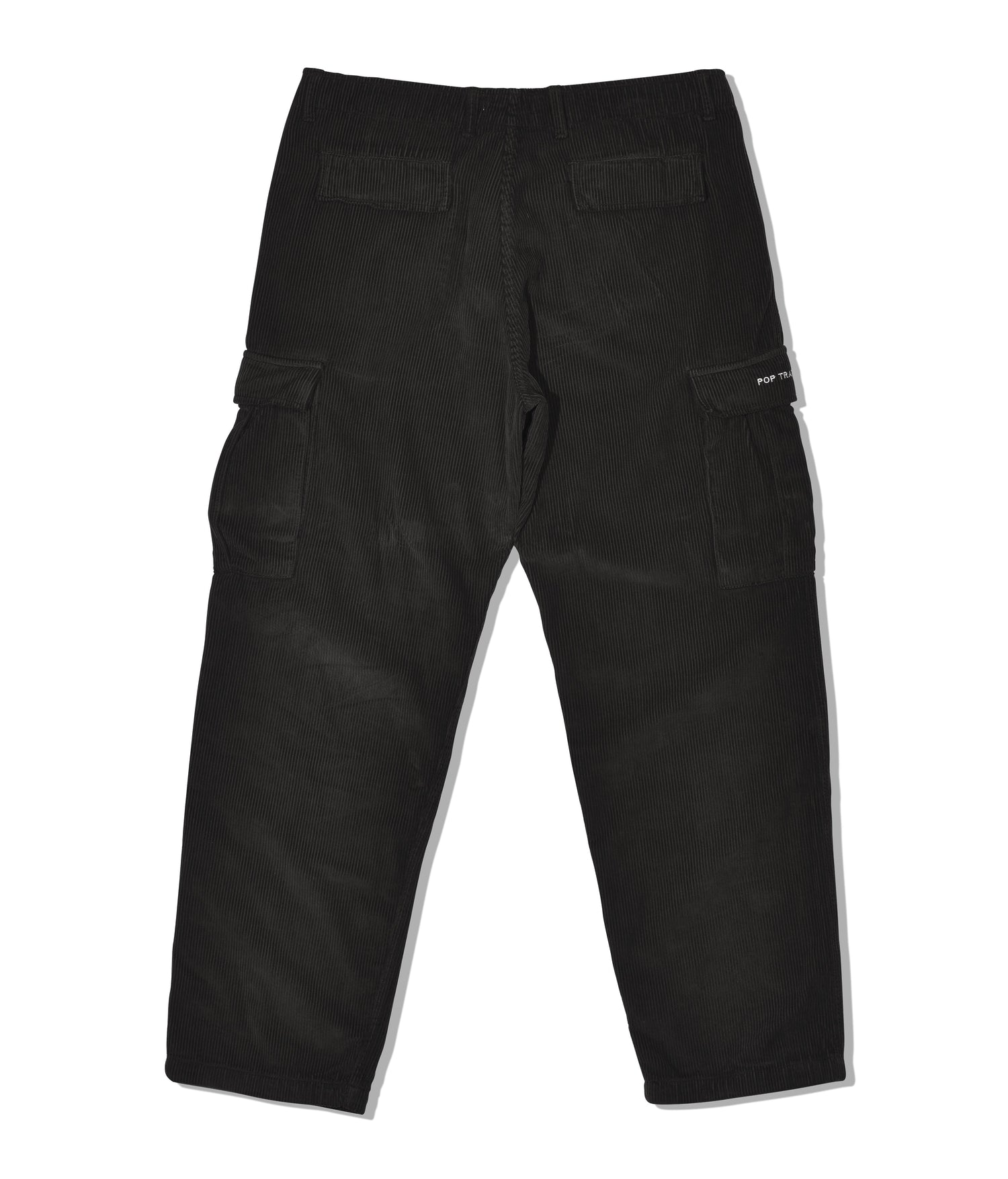 Pop Cargo Pants Black Cord