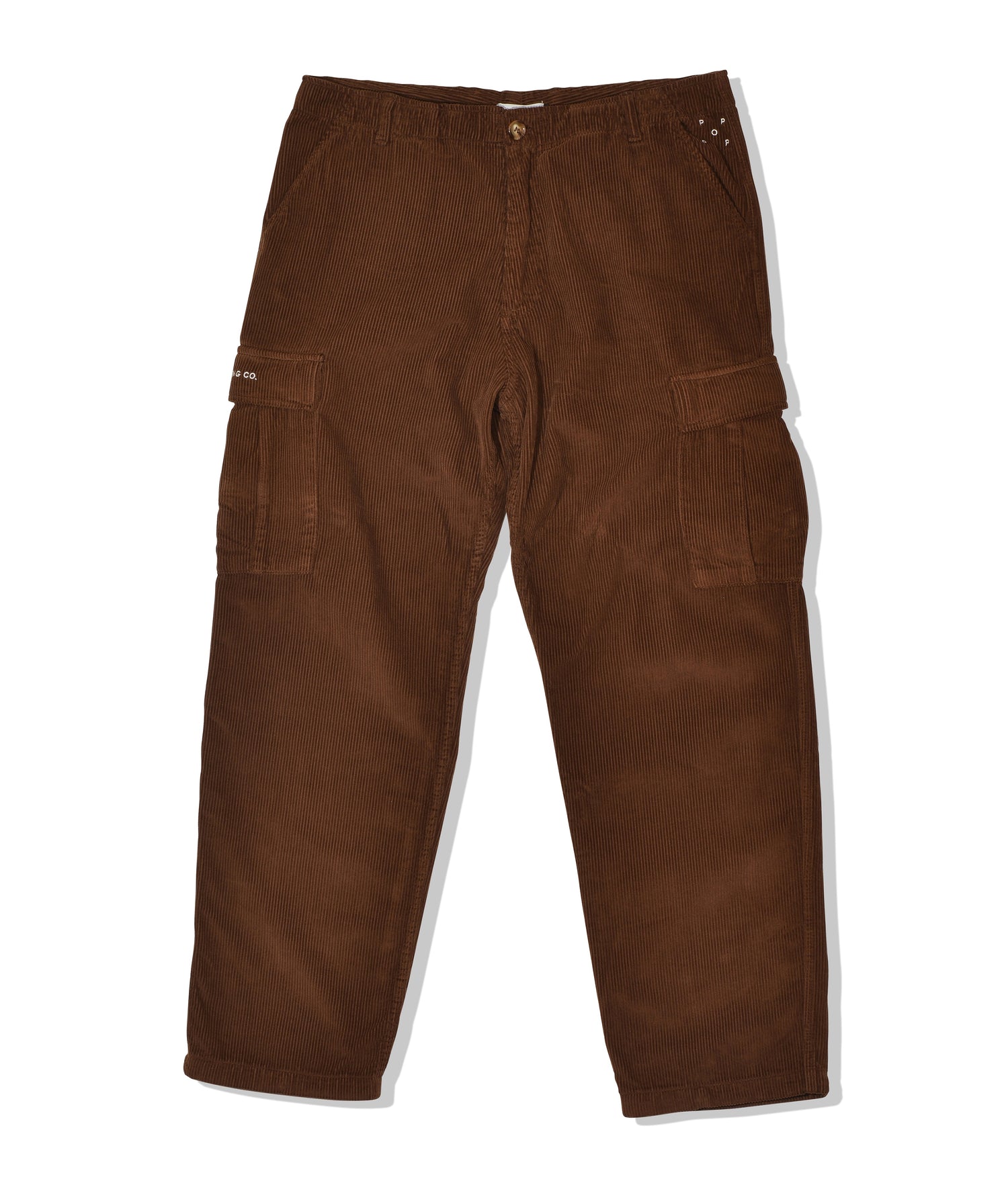Pop Cargo Pants Brown Corduroy