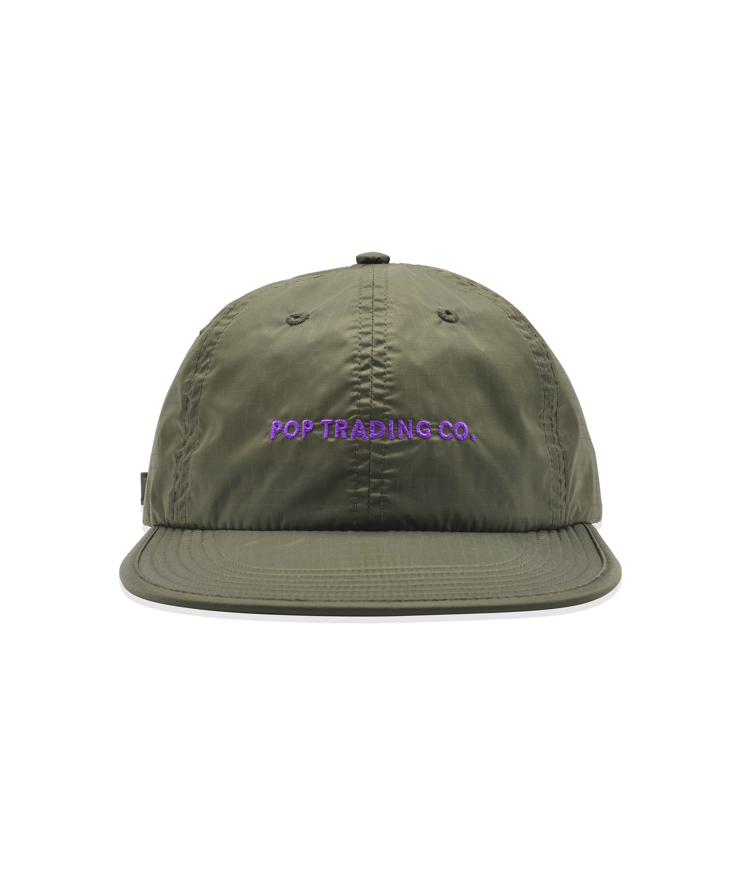 Pop Flexfoam 6 Panel Hat Combat/Purple