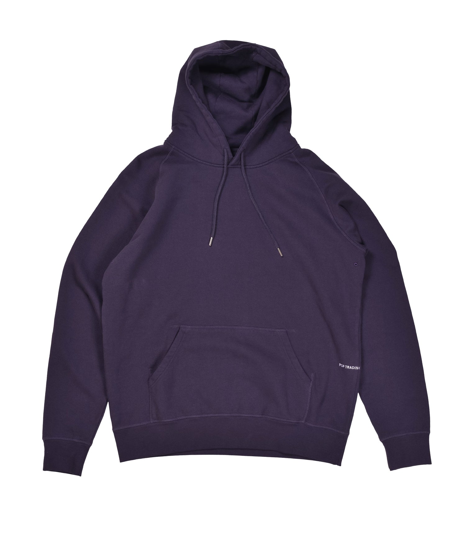 Pop Logo Hooded Sweat Dark Purple