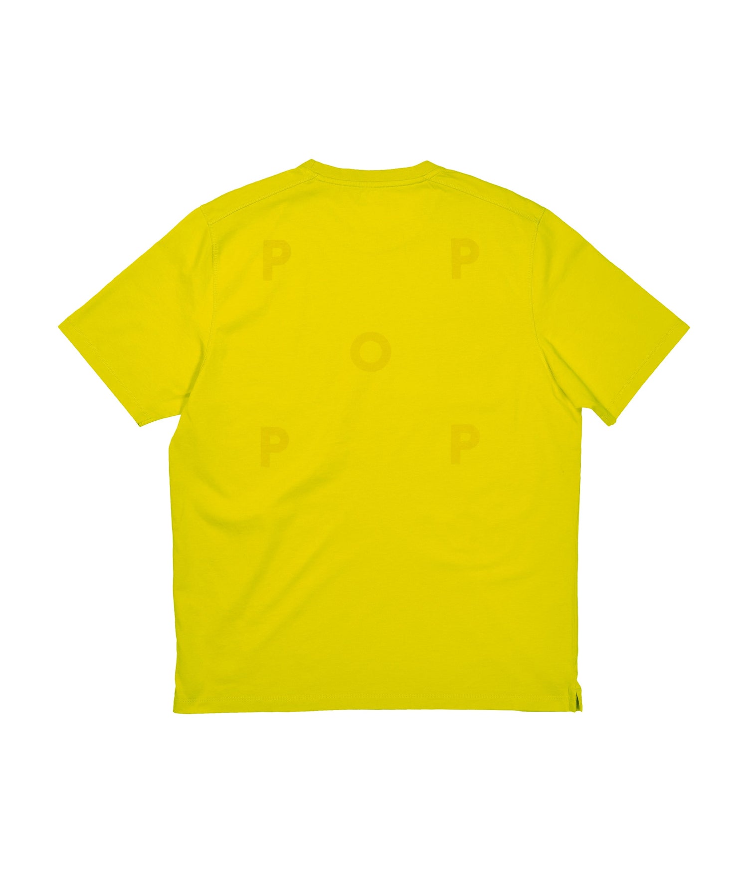 Pop Logo T-Shirt Electric Yellow