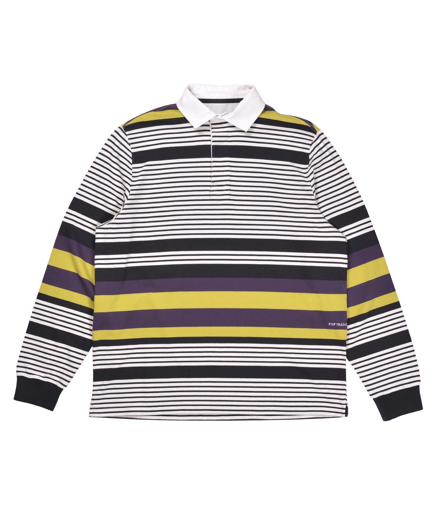 Pop Striped Rugby Polo Multicolour