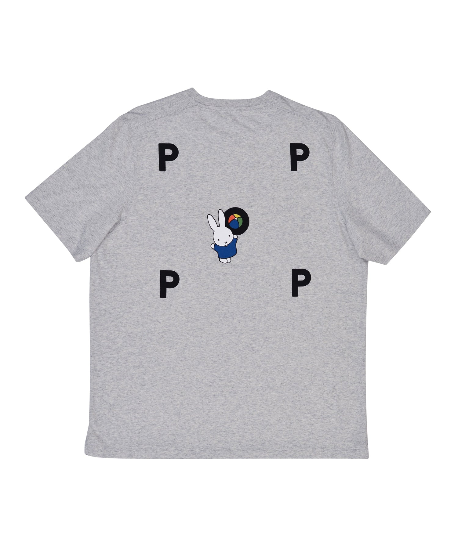 Pop Miffy Ball Logo T-Shirt Ash Grey